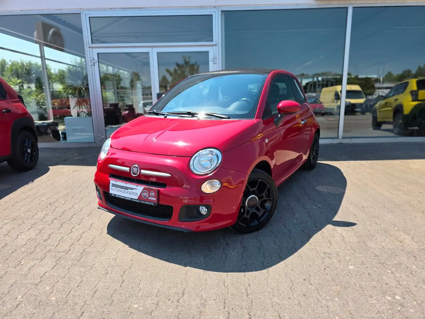 Fiat 500C Rot - 2