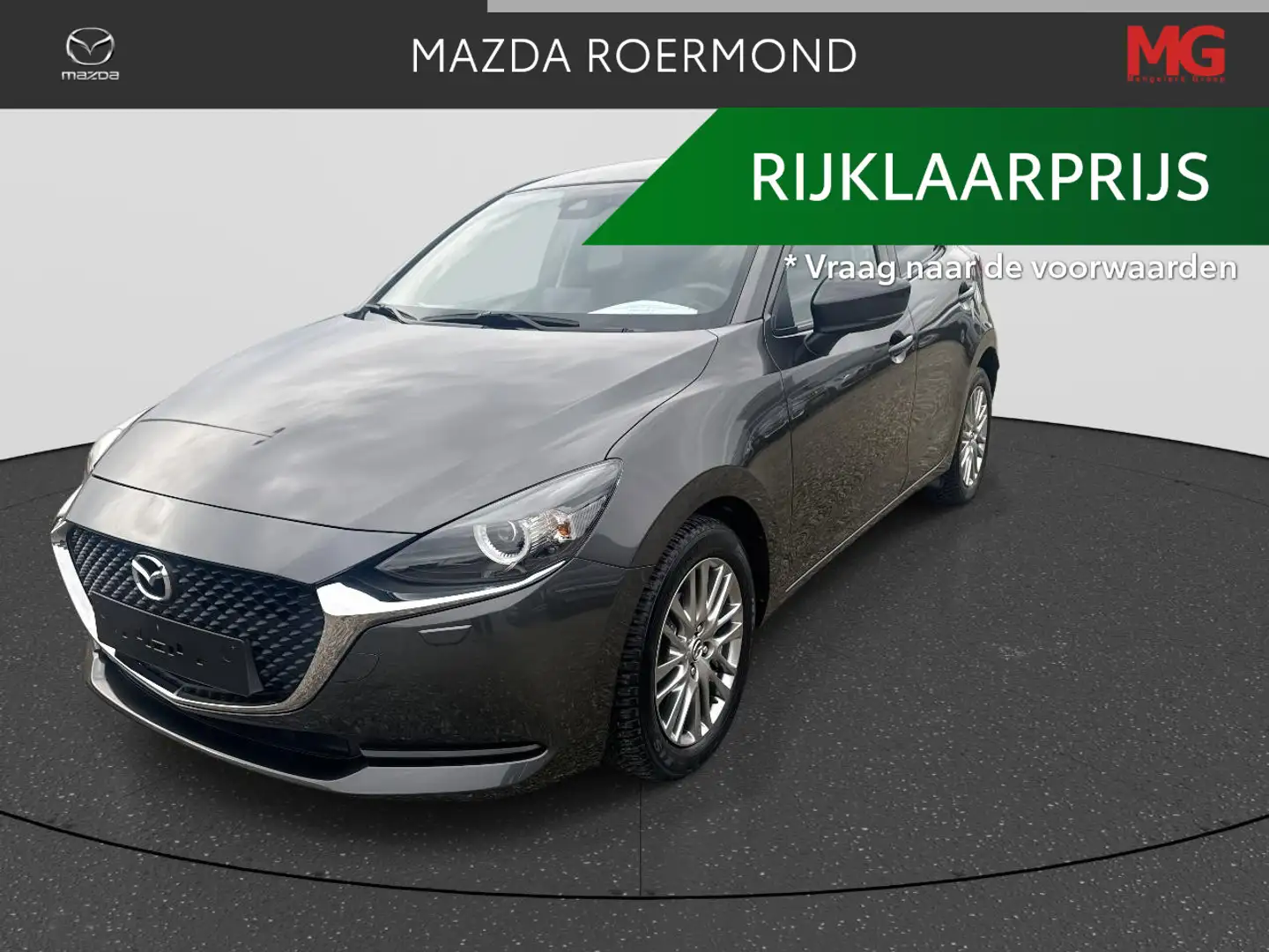 Mazda 2 1.5 Skyactiv-G Sportive | Rijklaar | Apple Carplay Gris - 1