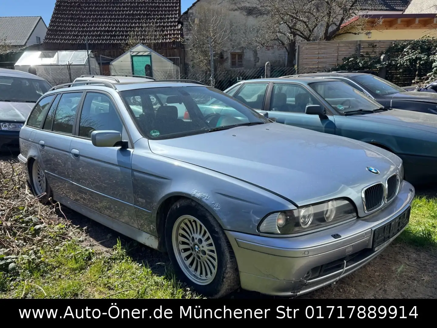 BMW 525 i  touring Mavi - 2
