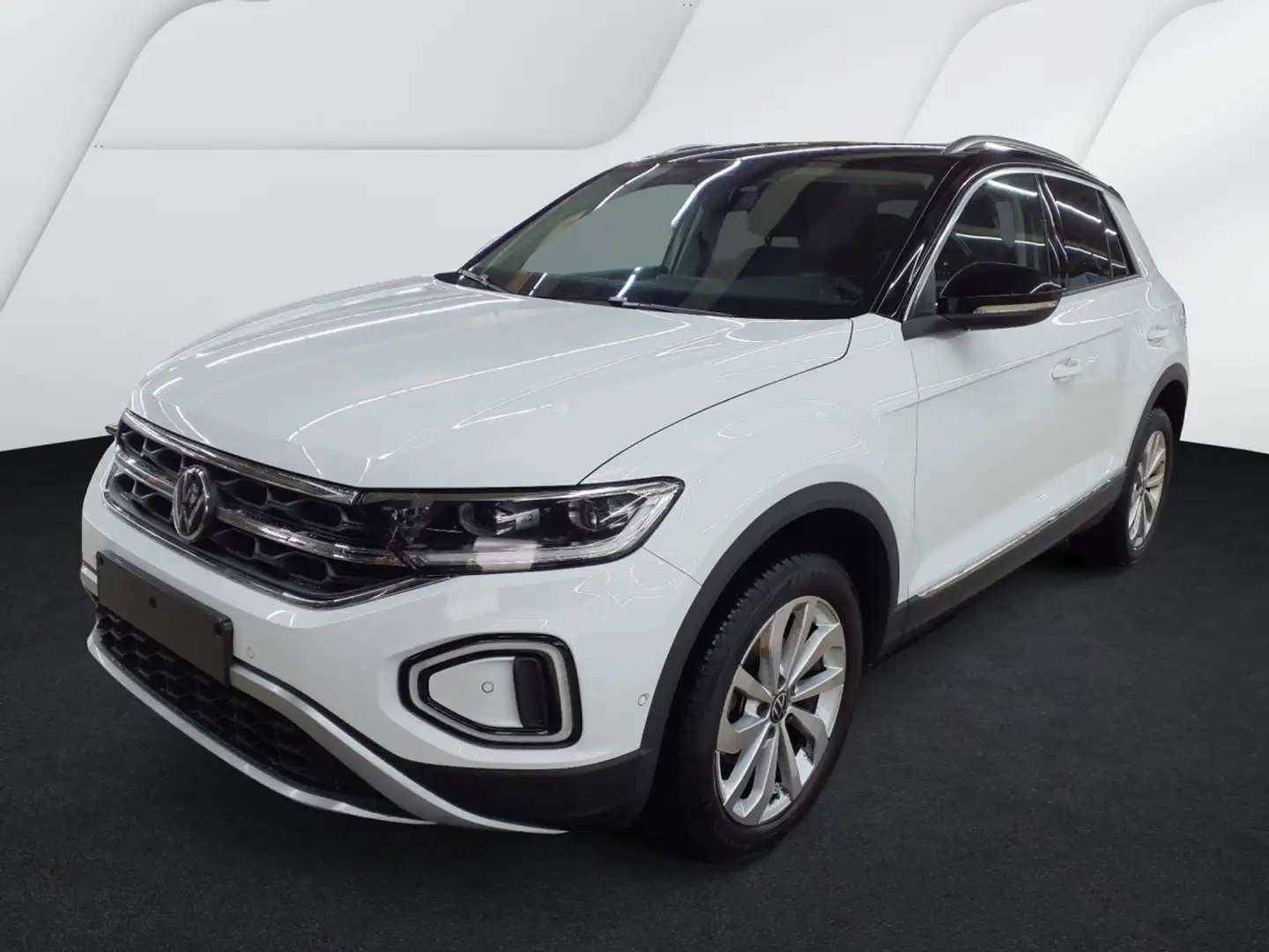Volkswagen T-Roc Style 1.5 TSI AHK Navi Alcantara PDC GRA Weiß - 1