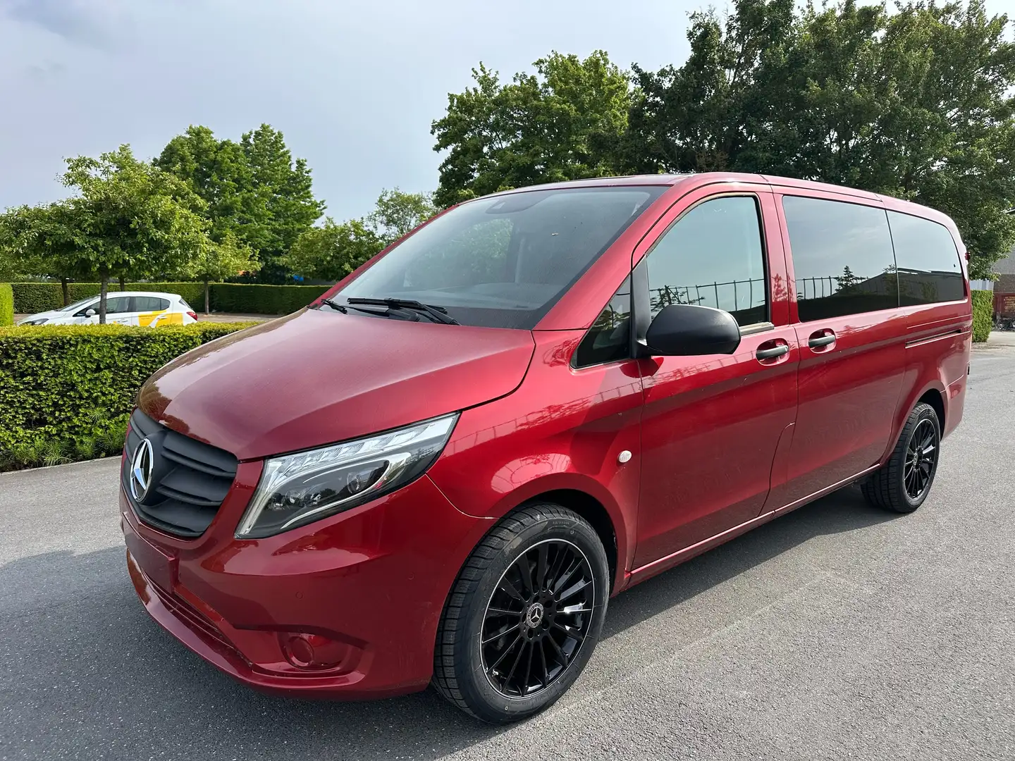 Mercedes-Benz Vito 116 CDI Mixto Full Option Front/Side assist*Navi Červená - 1