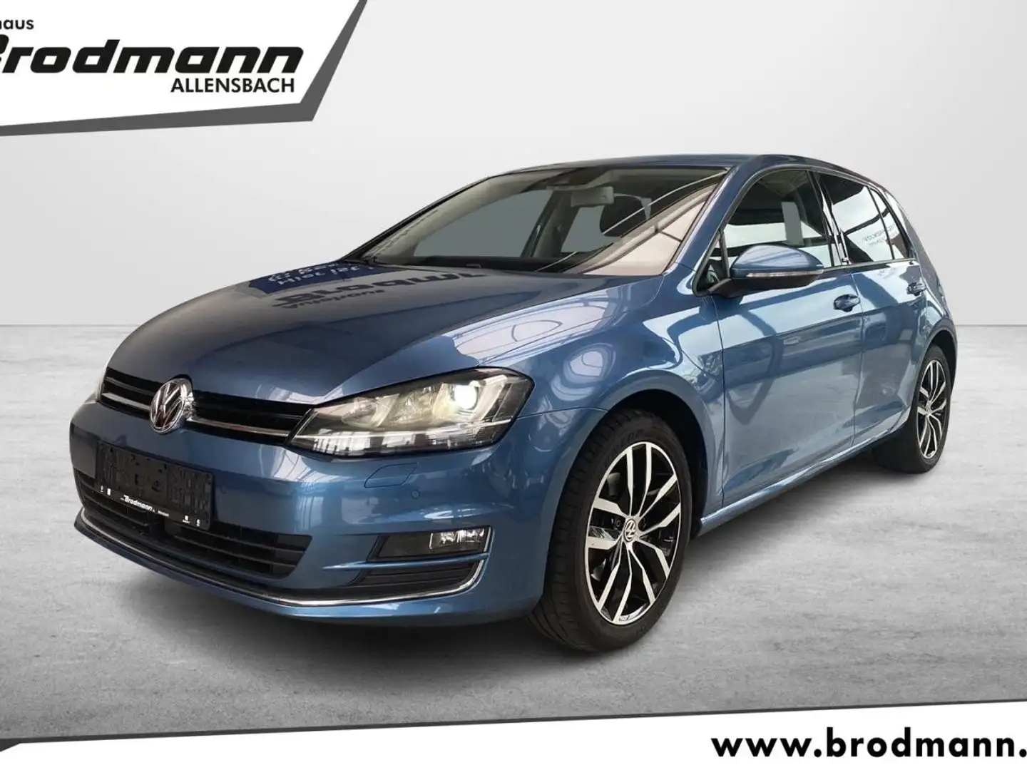 Volkswagen Golf 1.4 TSI DSG Allstar Navi-RFK-ACC-Xenon-SHZ-Cl Blau - 1