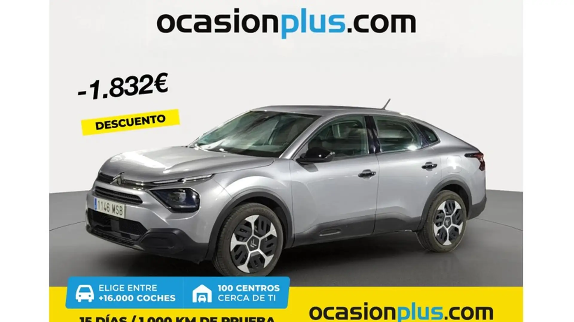 Citroen C4 X 1.2 PureTech You S&S 100 Argento - 1