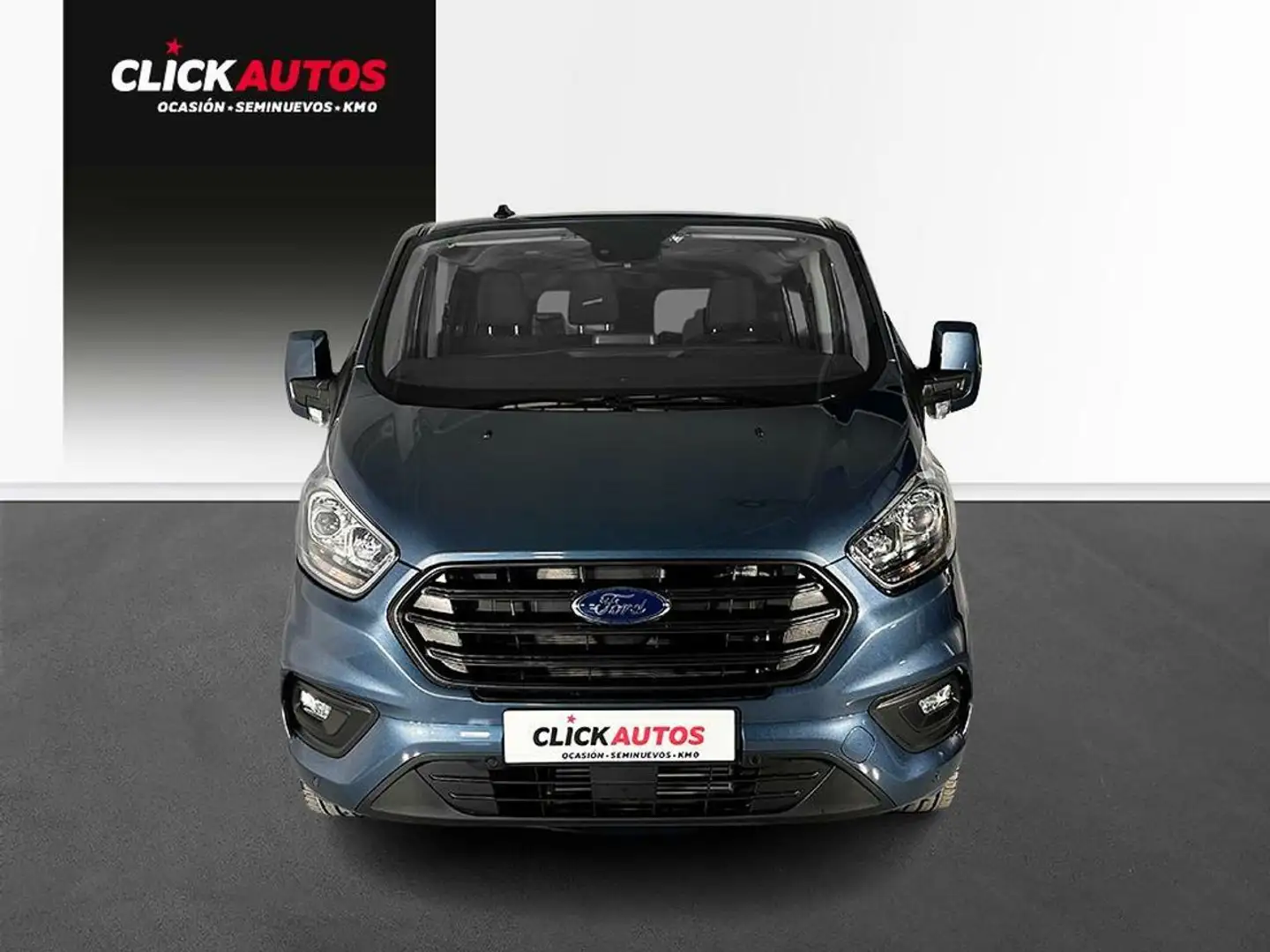 Ford Transit Custom FT 320 L2 Kombi Trend EcoBlue Aut. Bleu - 2