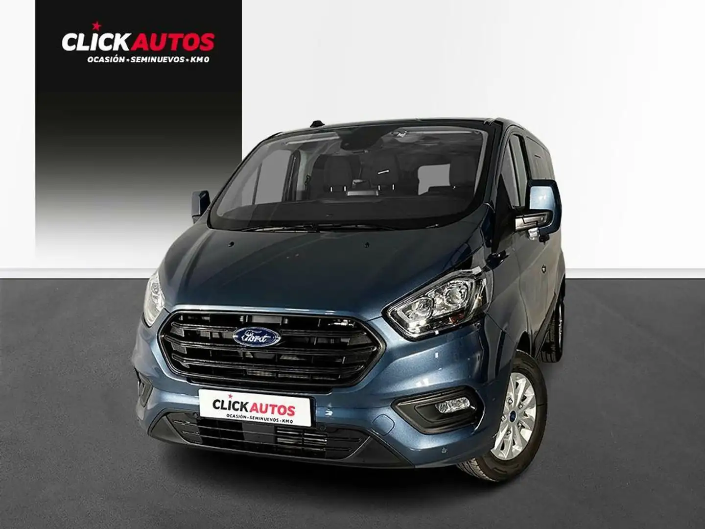 Ford Transit Custom FT 320 L2 Kombi Trend EcoBlue Aut. Bleu - 1