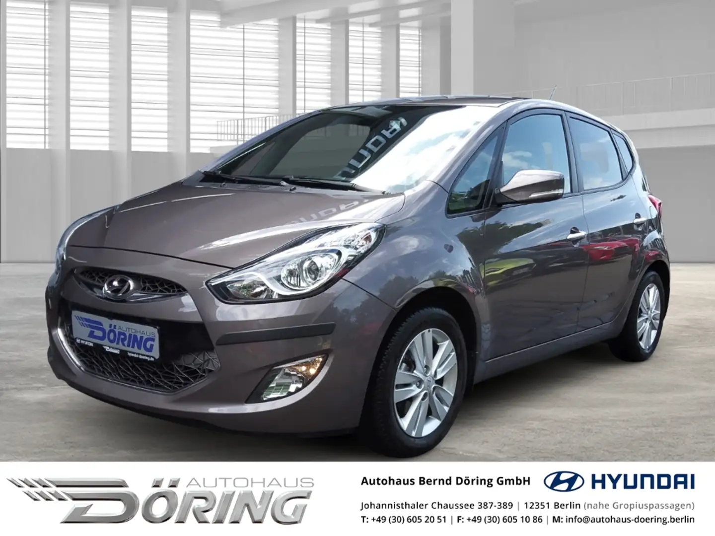 Hyundai iX20 Style 1.6 Benzin Allwetter 125PS Marrón - 1