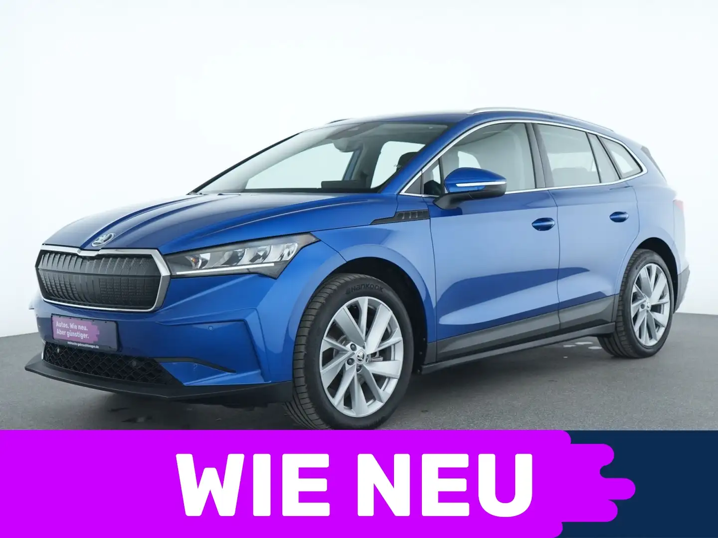 Skoda Enyaq 80 Loft ACC|Fahrassistenz-Paket|LED|Navi Blau - 1