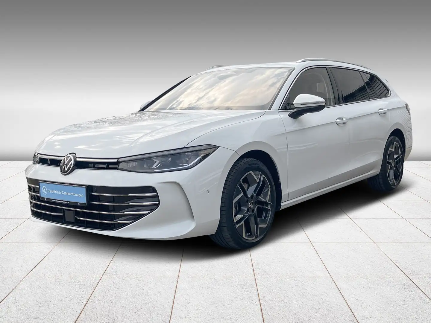 Volkswagen Passat Variant 2,0 TDI Elegance DSG Pano Stdhzg Weiß - 2