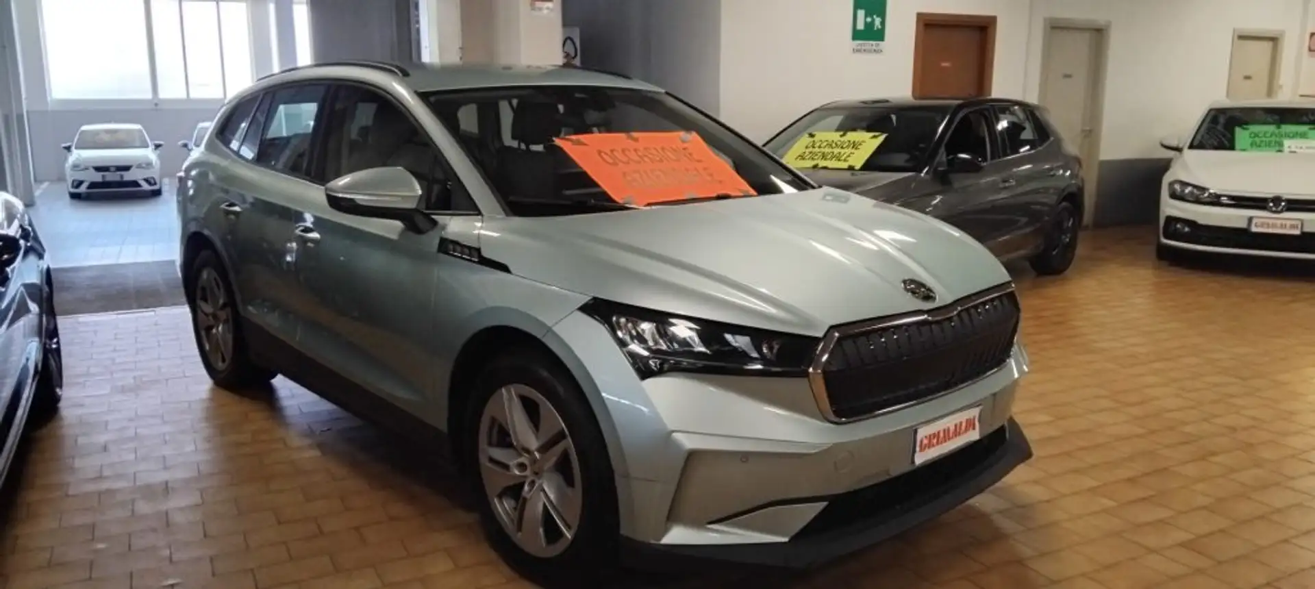 Skoda Enyaq iV Enyaq 60 63 Kwh RANGE 434 KM Grigio - 1