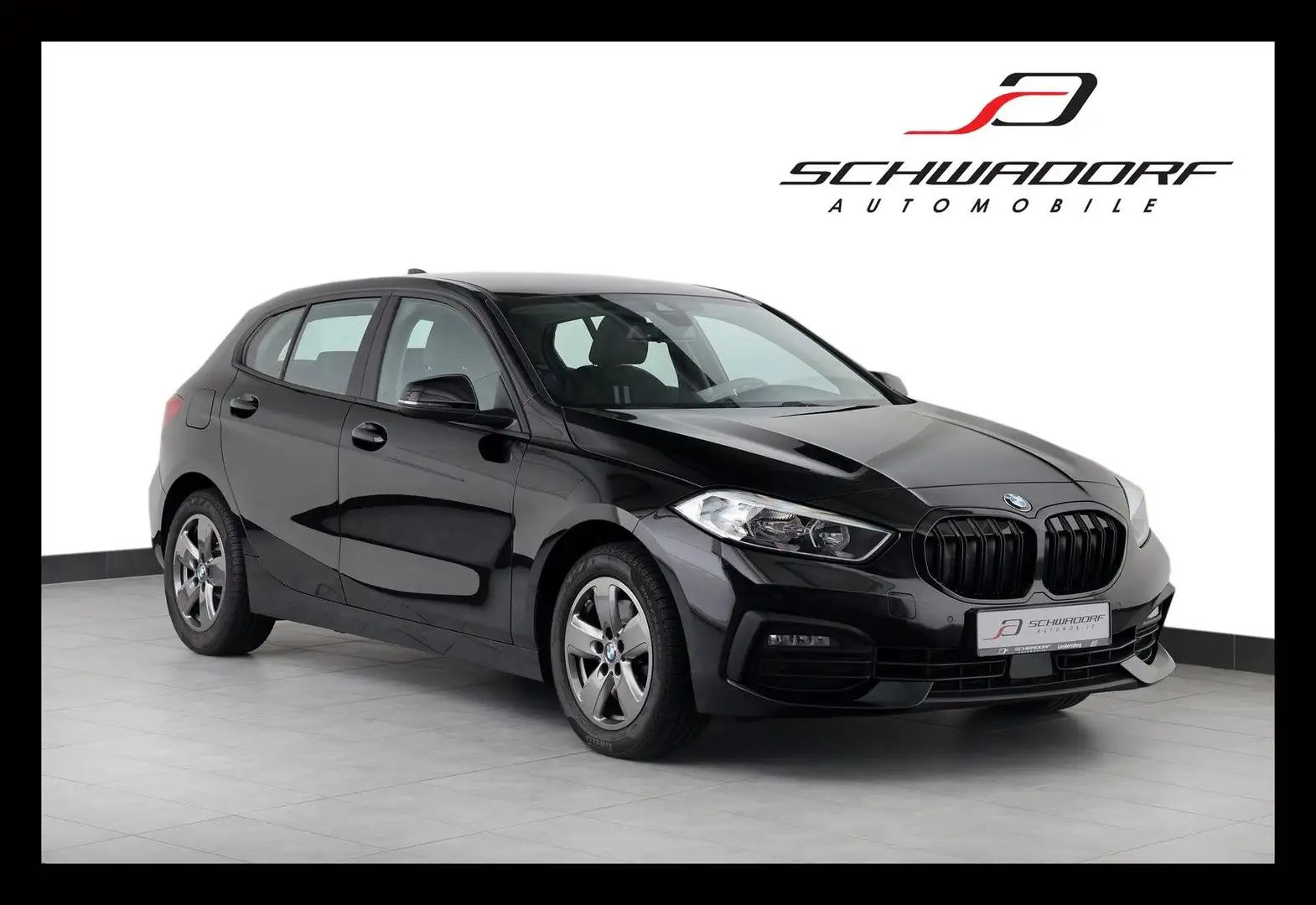 BMW 118 d Aut. Advantage Sportsitze 1.Hand Schwarz - 1