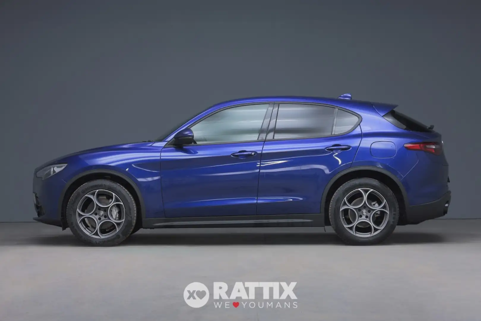Alfa Romeo Stelvio 2.2 t 190CV Sprint Q4 Auto Blau - 2