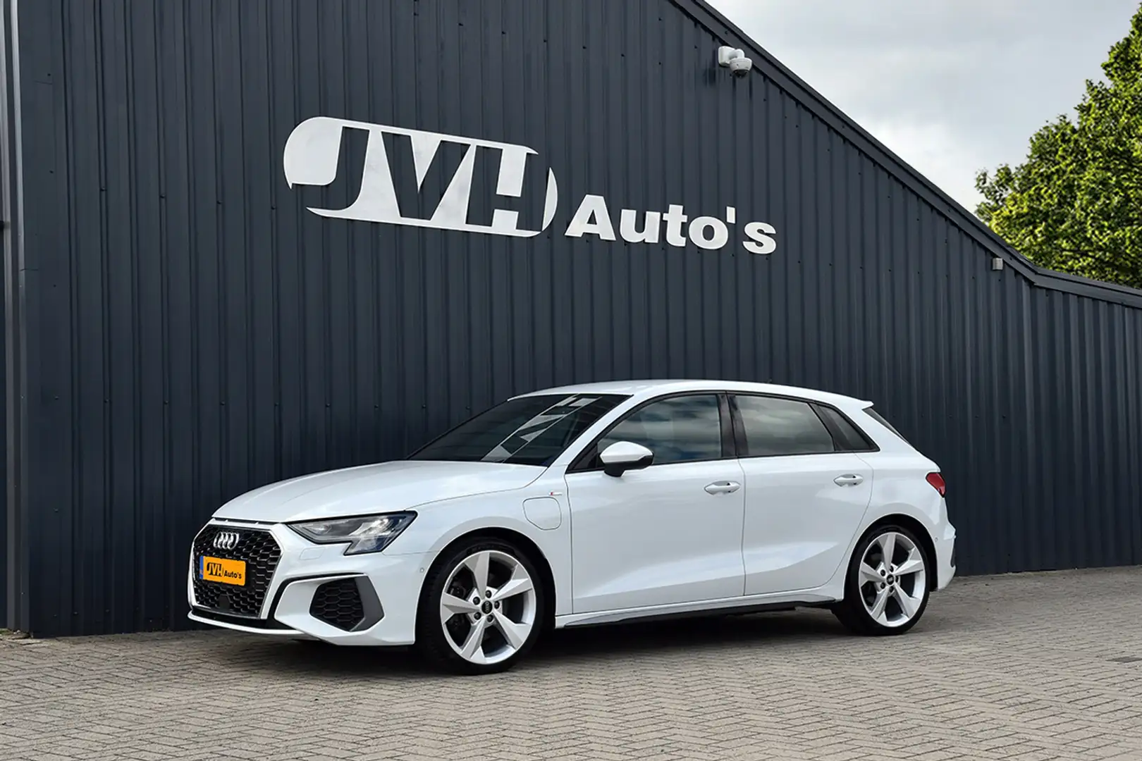 Audi A3 Sportback 40 TFSi-e 204pk S-Tronic (2x)S-Line 03-2 Blanc - 1