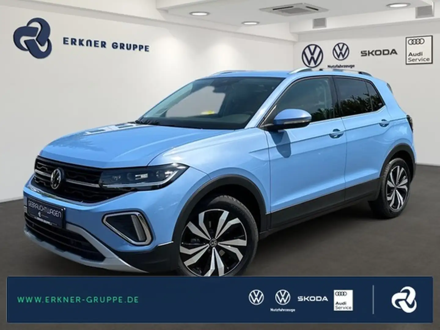 Volkswagen T-Cross 1.0TSI Style NAVI+MATRIX+ACC+DIGIPRO+++ Azul - 1