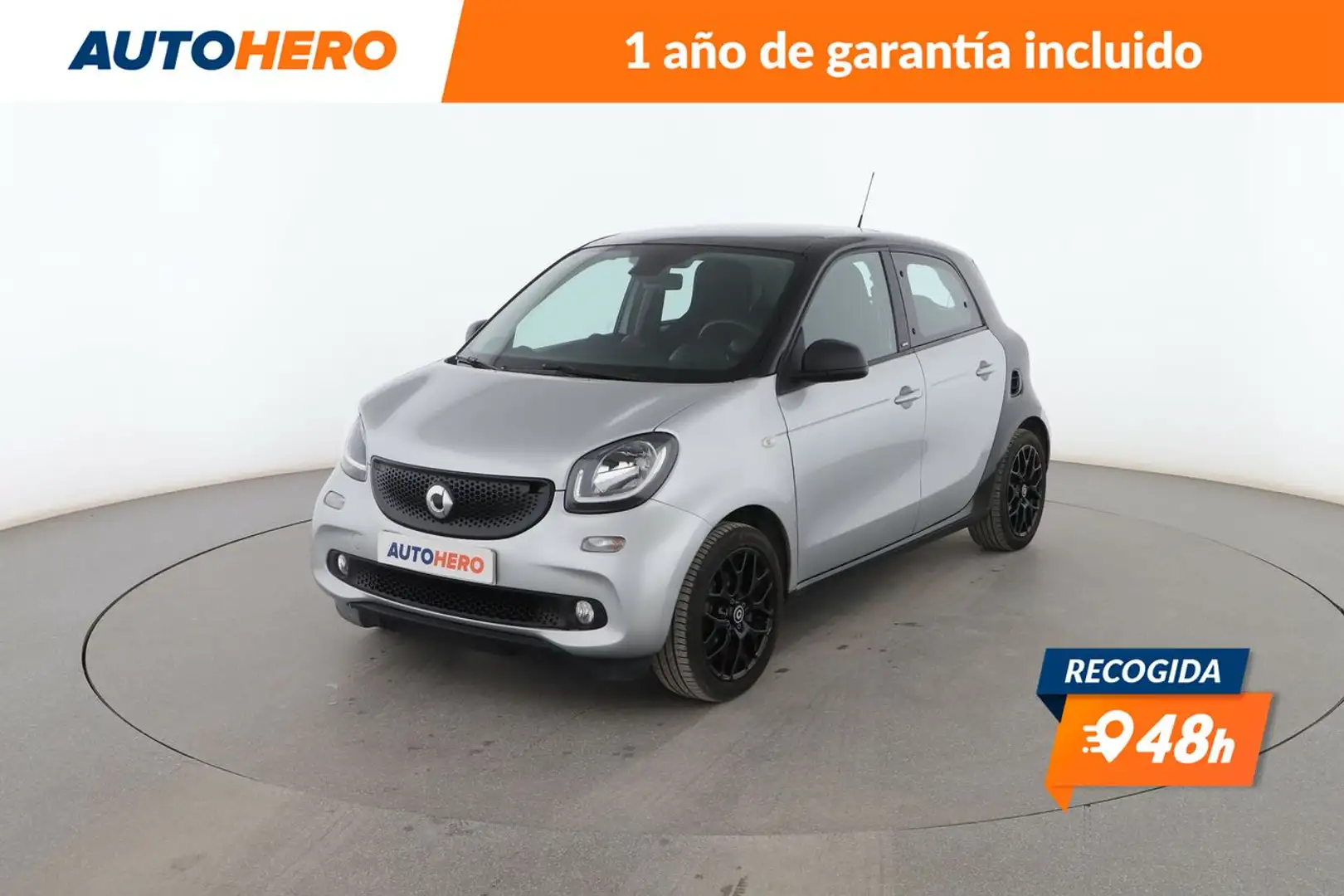 smart forFour 0.9 Turbo Passion Plateado - 1
