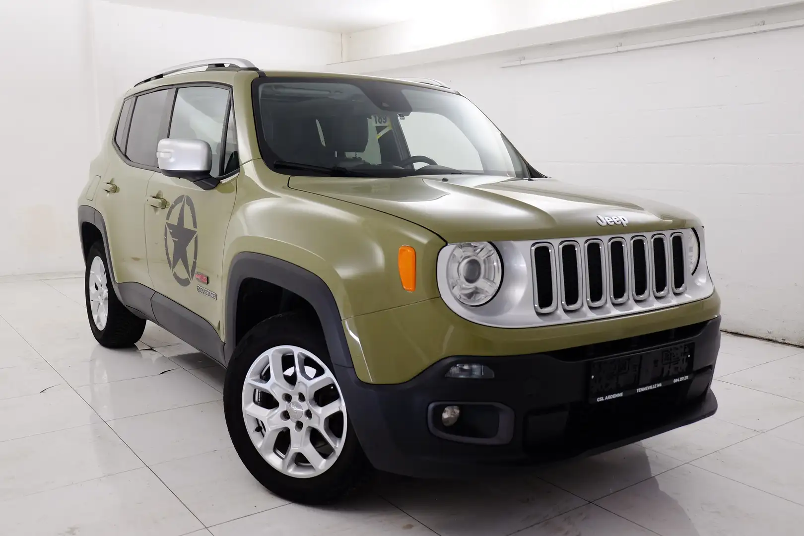 Jeep Renegade 2.0 MJD 4x4 # GPS, AIRCO, TOIT PANO ET OUVRANT Vert - 1