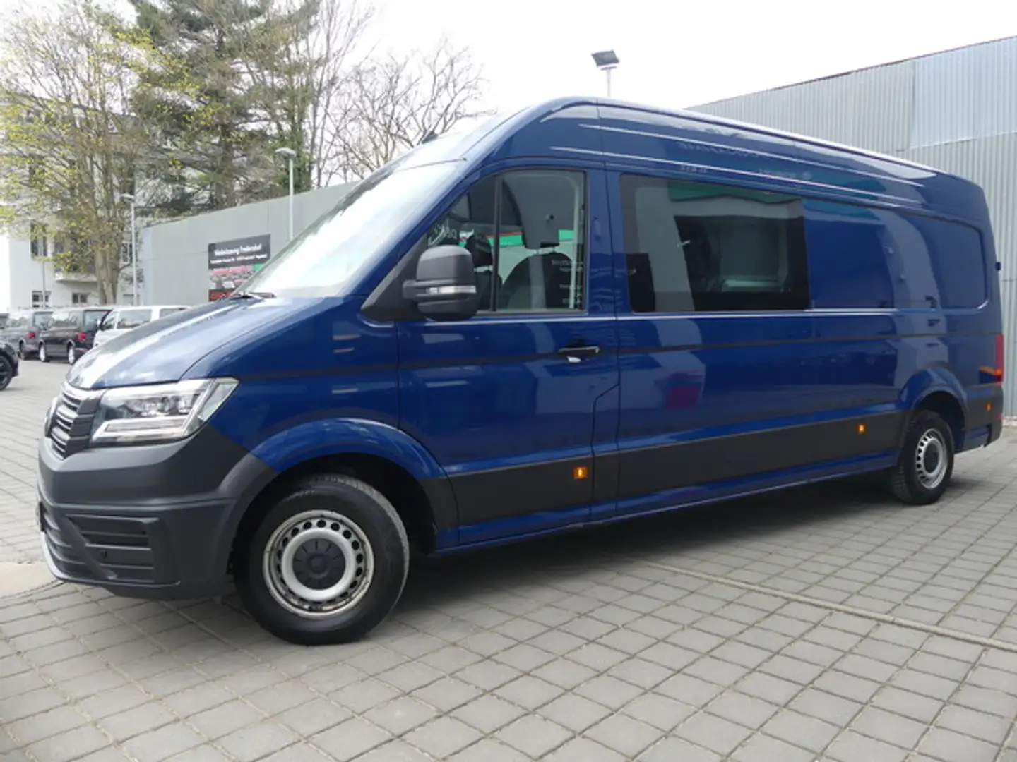 Volkswagen Crafter Kasten PLUS 35 MAXI MIXTO LED/AHK/KAM/NAVI Blau - 2