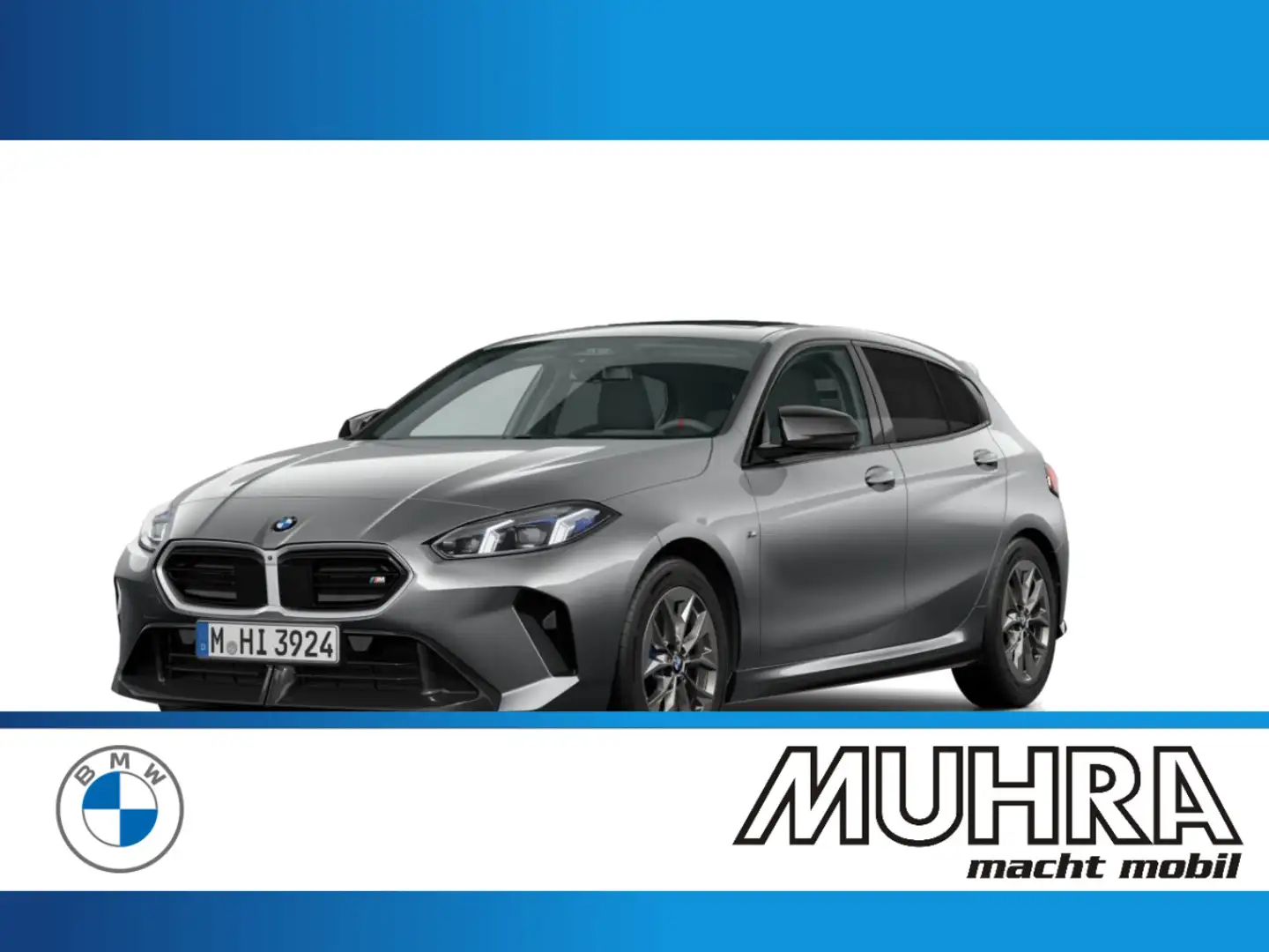 BMW 1er M Coupé M135 xDrive Panorama DA Prof. HUD Memory PA+ H/K Grau - 2