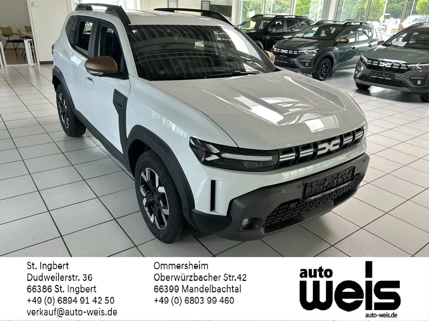 Dacia Duster Extreme Tce130  Winterpaket/CityPaket/TechnikPaket Weiß - 1