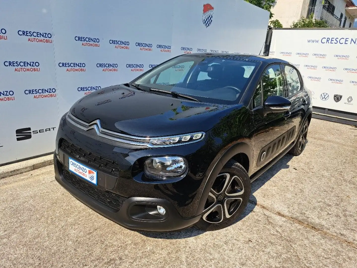 Citroen C3 PureTech 110 CV AUTOMATICA - MINI RATA Zwart - 1