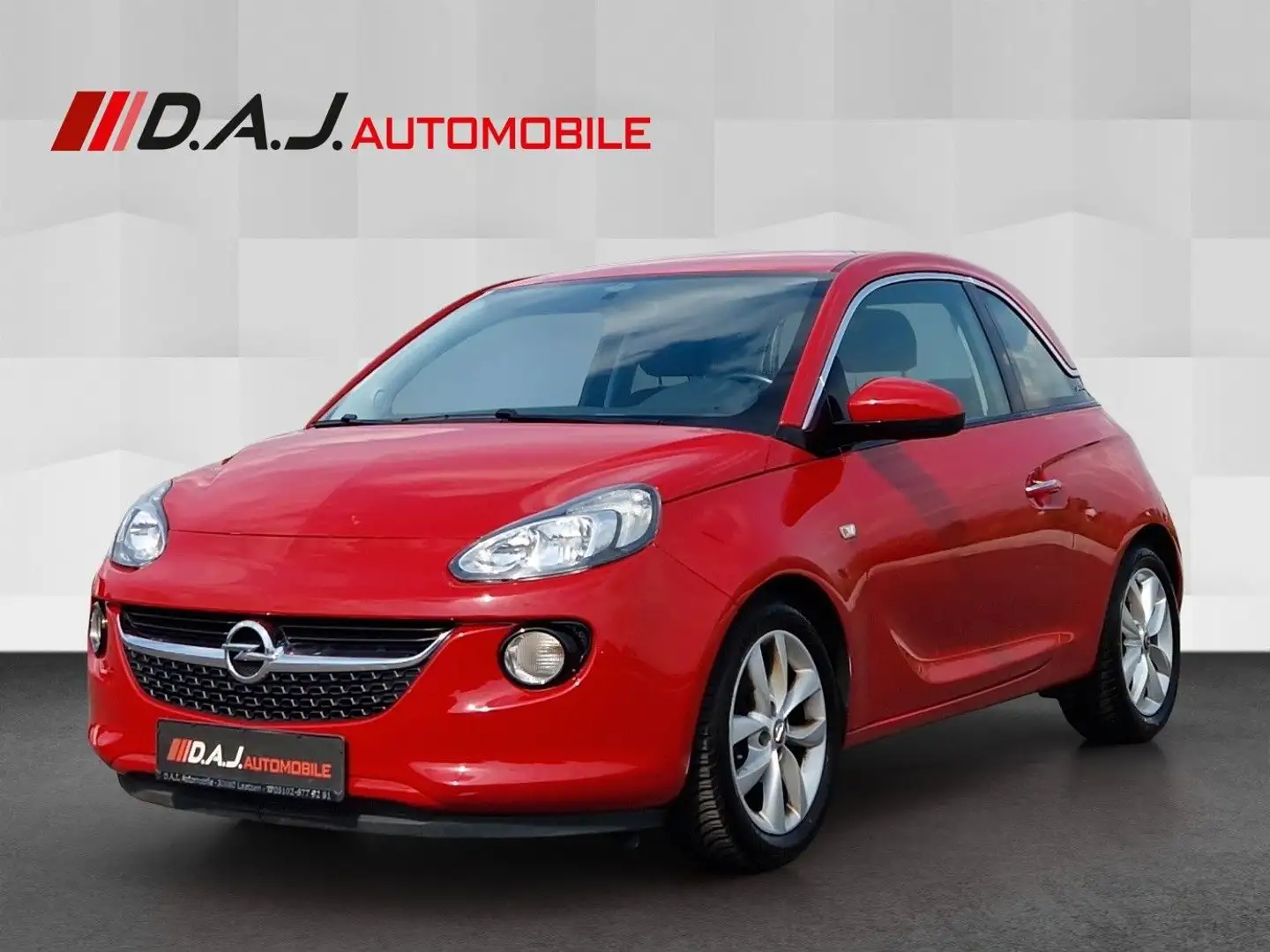 Opel Adam 1.2 ecoFlex Jam / Chrome-Paket Touch Alu BT Rojo - 1