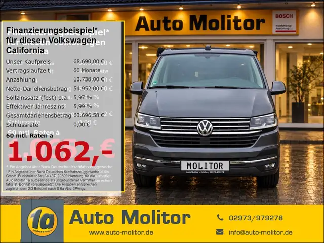 Volkswagen Autres T6.1 Ocean StandHZG LED Dyn. Kurvenlicht ACC Mehrz