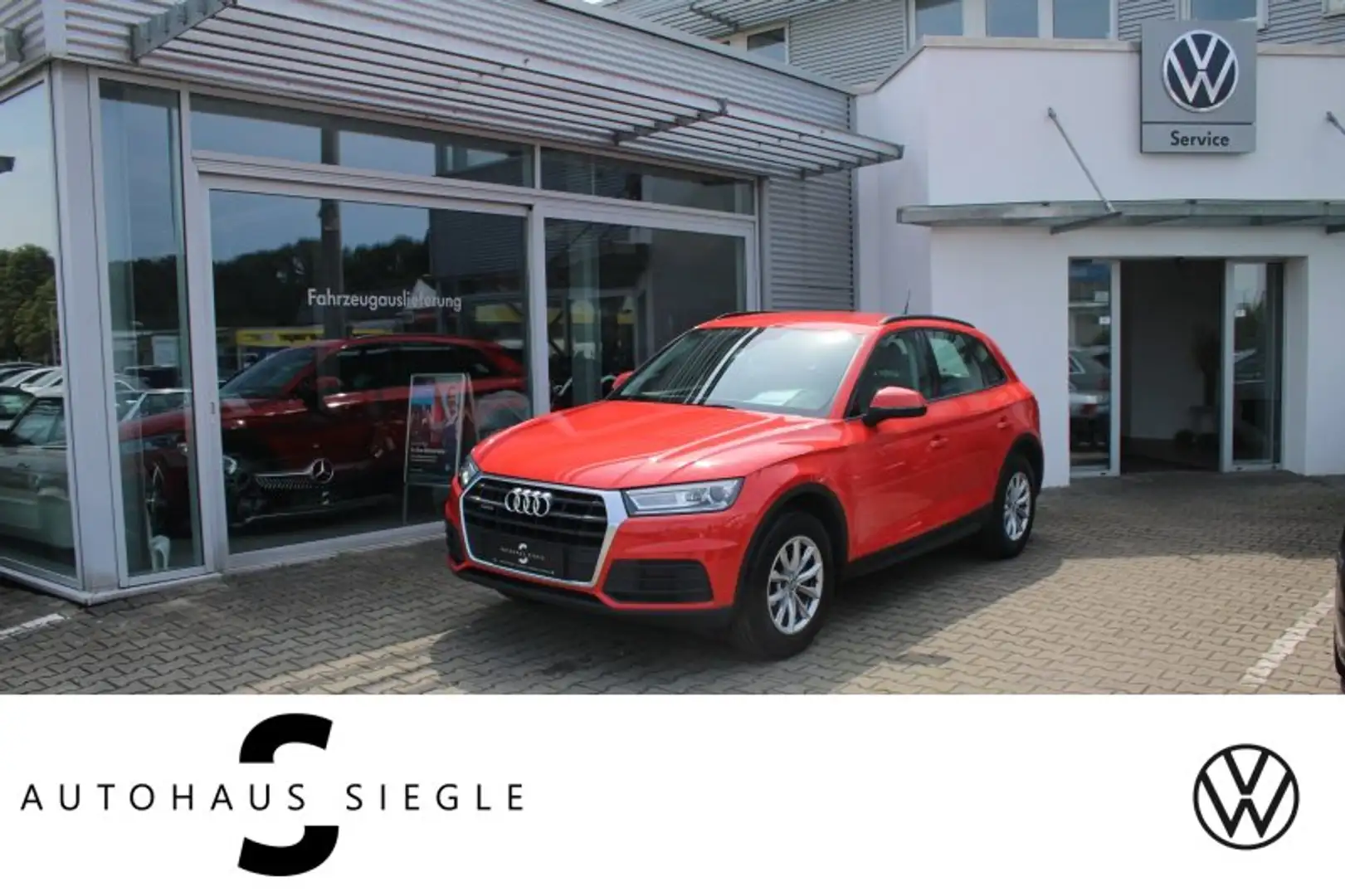 Audi Q5 2.0 35 TDI quattro S-tronic Navi Luftfederung Park Rot - 1