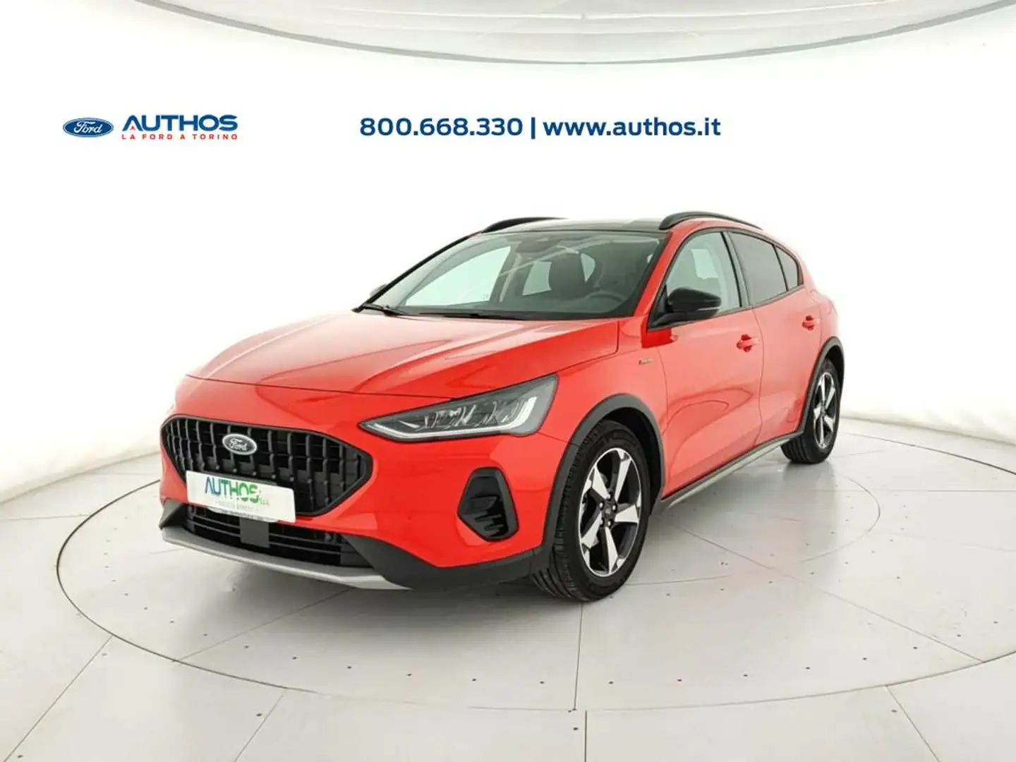 Ford Focus Active 1.0 ecoboost hybrid X 125cv Rosso - 1