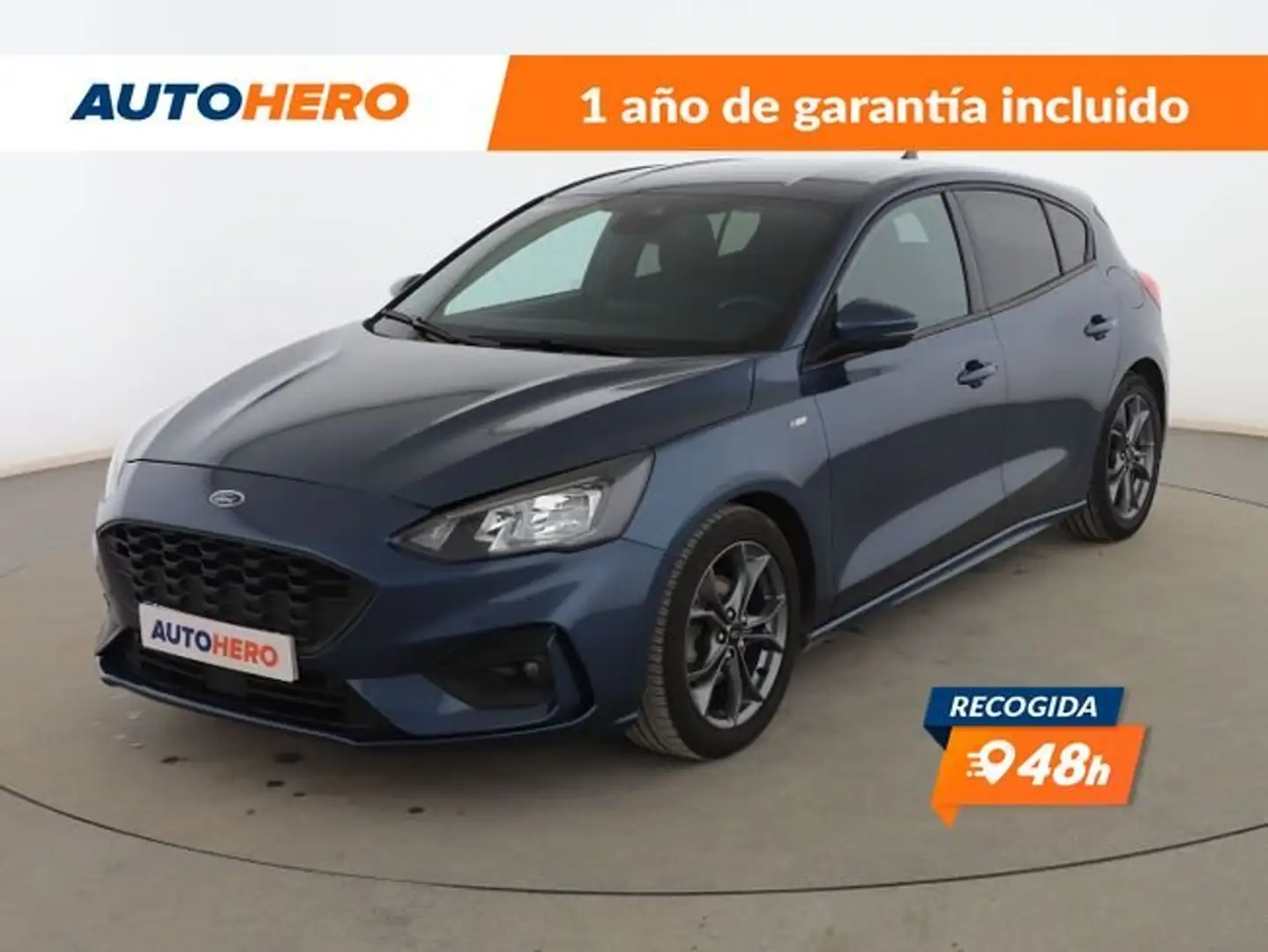 Ford Focus 1.0 Ecoboost ST Line Aut. 125 Bleu - 1