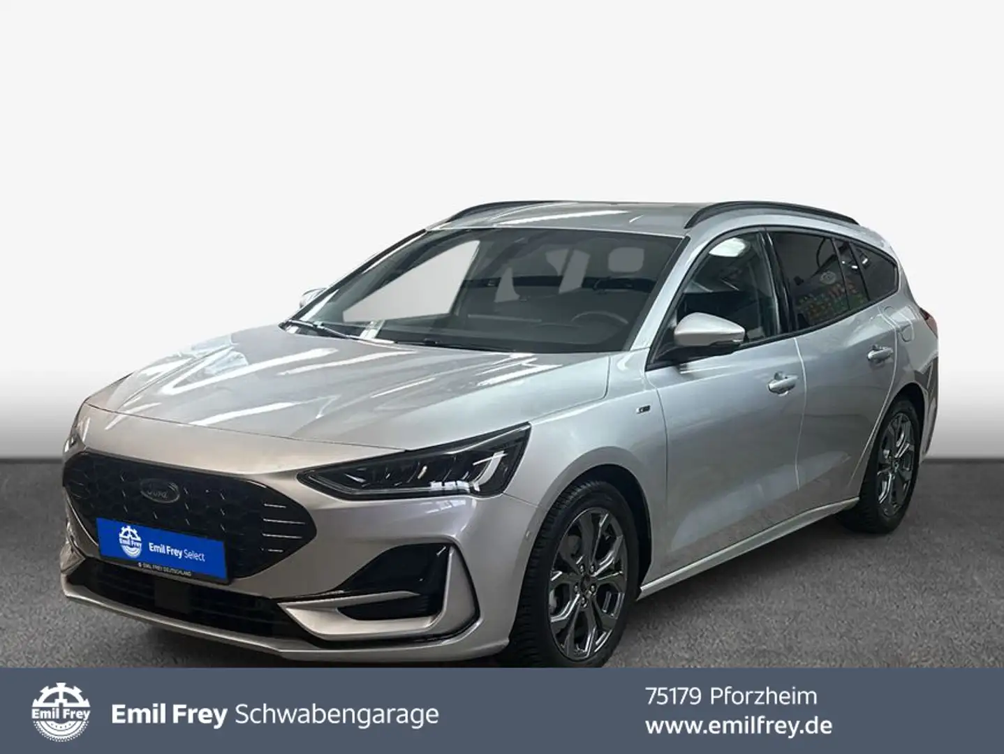 Ford Focus Turnier 1.0 EcoBoost Hybrid ST-LINE X Silber - 1