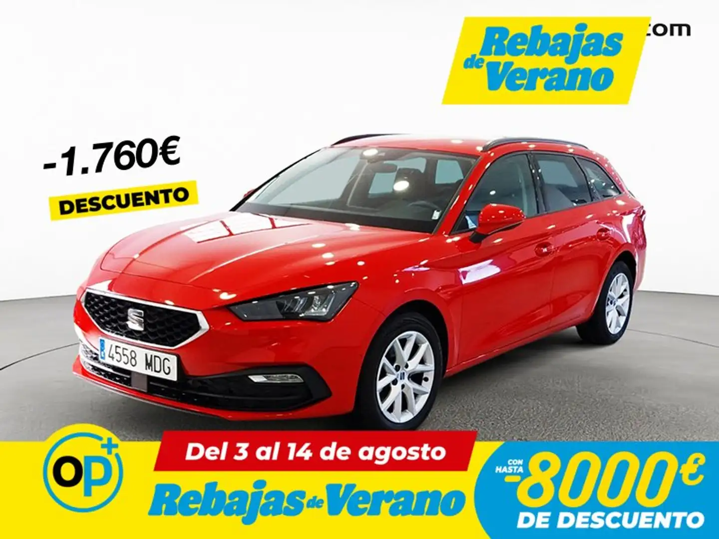 SEAT Leon ST 1.0 EcoTSI S&S Style 110 Rojo - 1