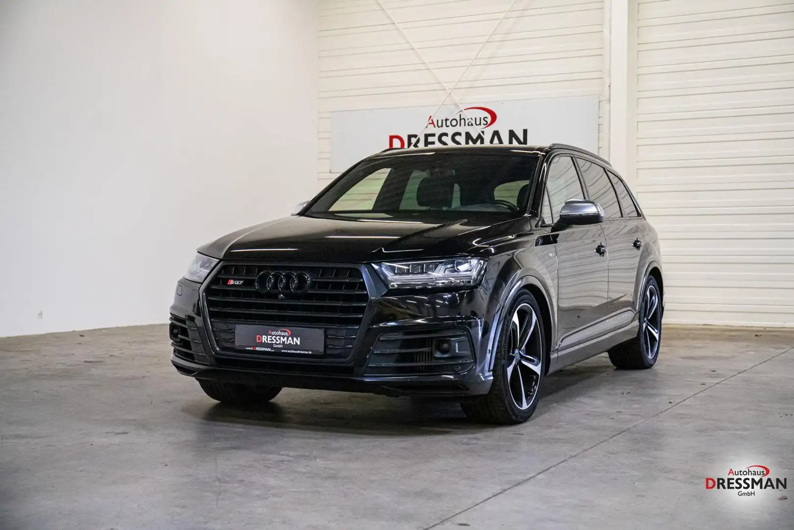 Audi SQ7 4.0 TDI MATRIX BOSE STHZG PANO HuD LUFT ACC Schwarz - 1