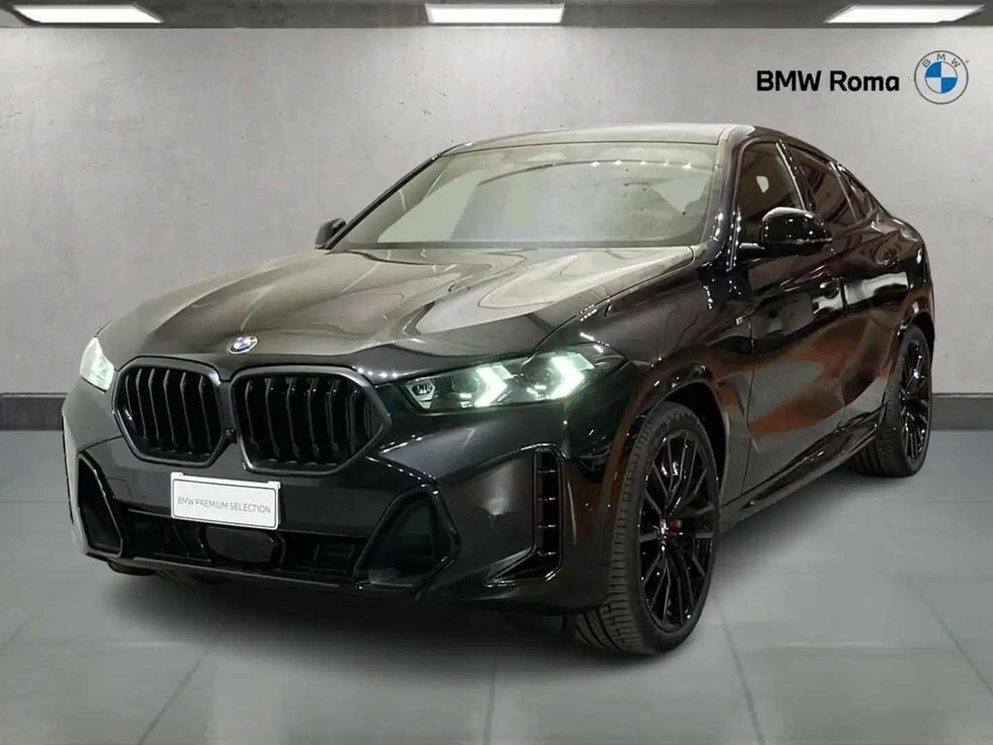 BMW X6 xdrive30d MSport Pro auto Чорний - 1