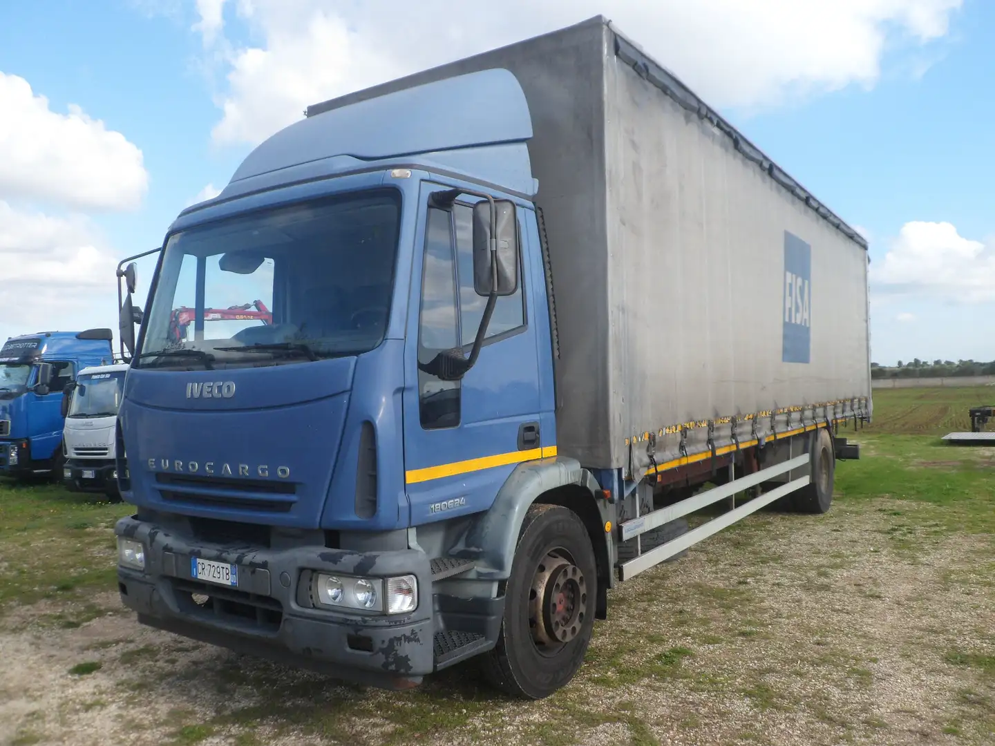 Iveco eurocargo 180e24 centinato Albastru - 1