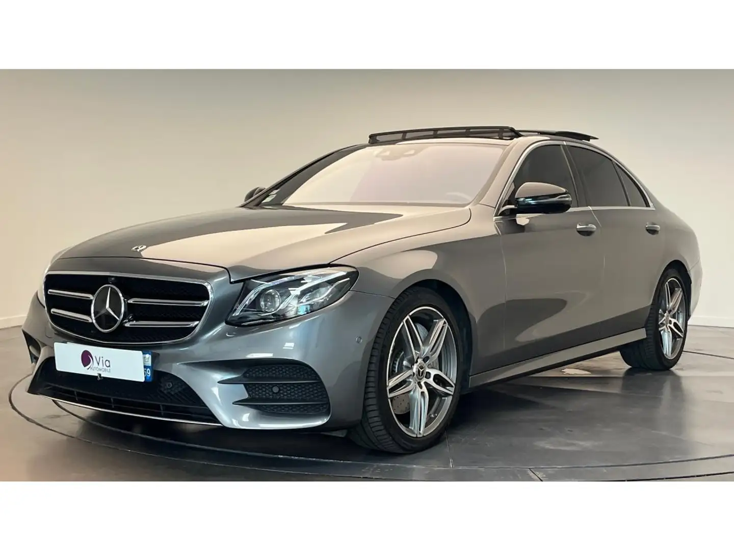 Mercedes-Benz E 400 400 D 340 2.9 V6 4 MATIC FASCINATION ENTRETIEN MER Gris - 1