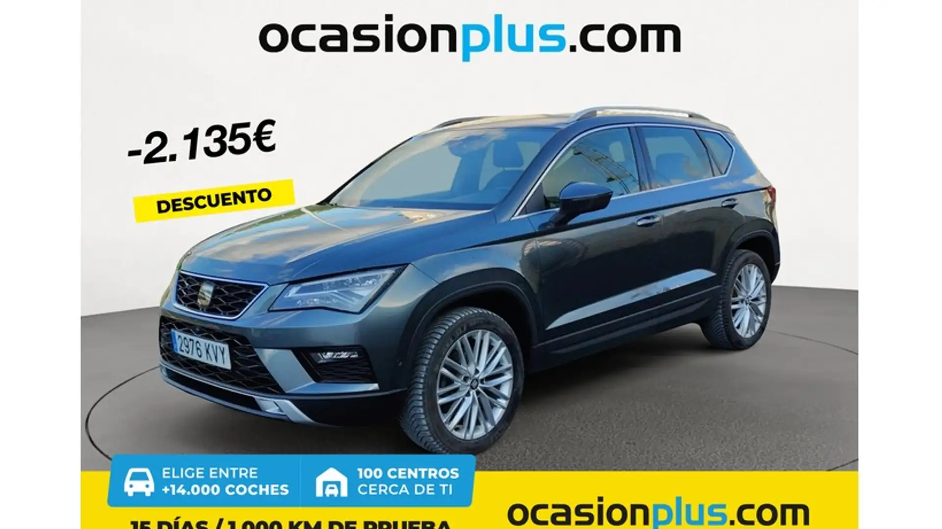SEAT Ateca 2.0TDI CR S&S Xcellence DSG 150 Grijs - 1