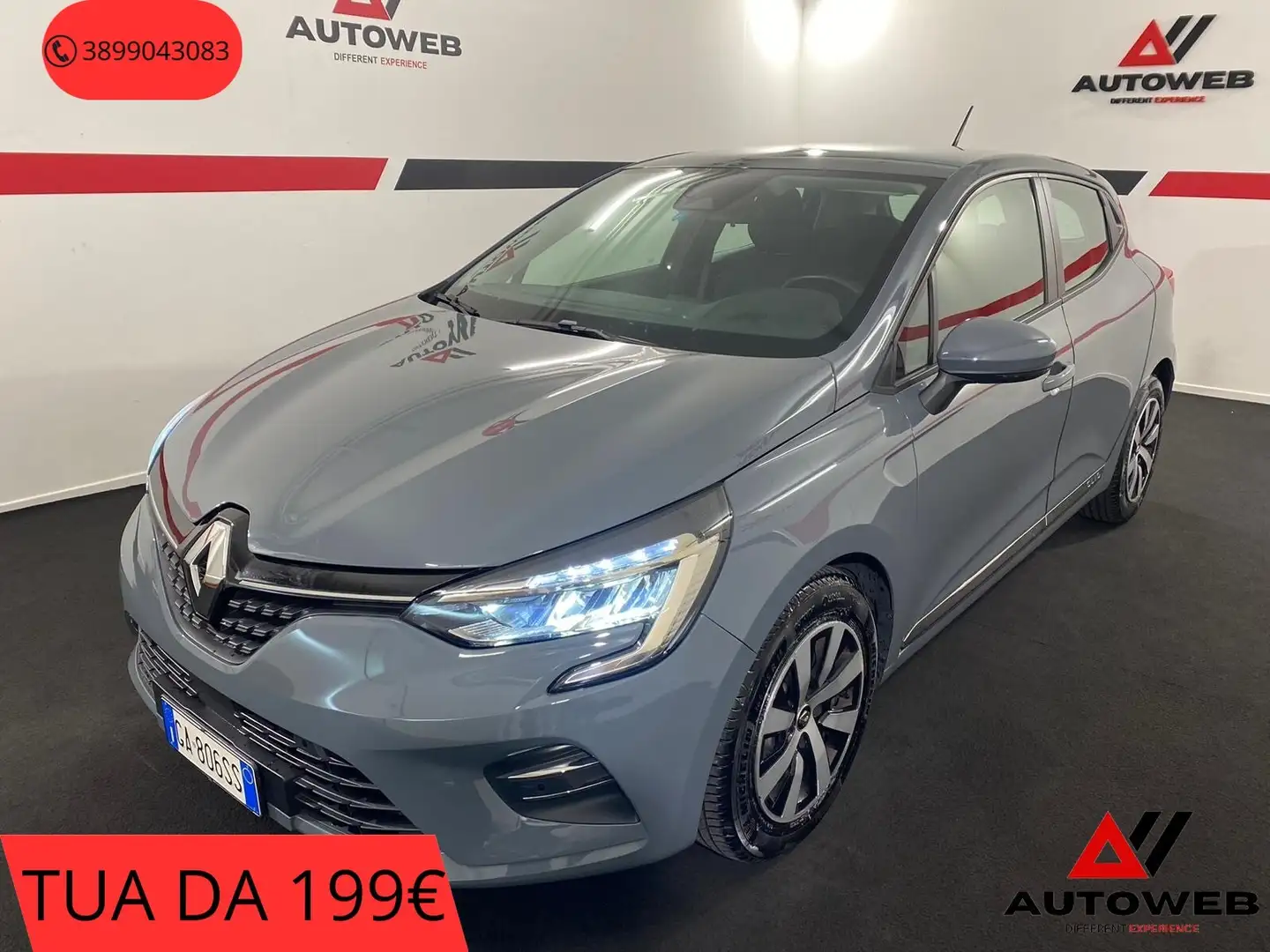 Renault Clio Clio TCe 100 CV 5 porte Intens Grigio - 1
