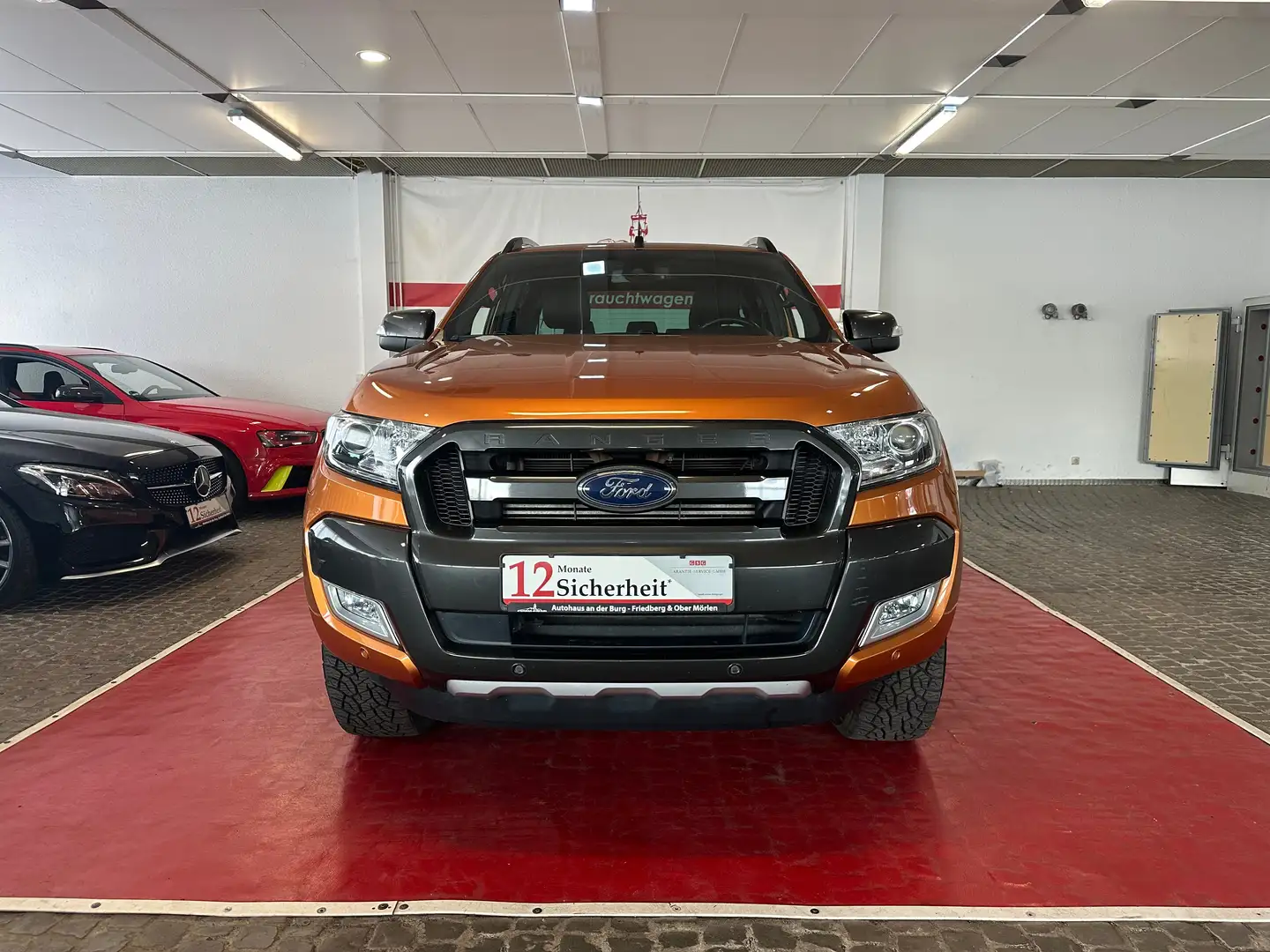 Ford Ranger Wildtrak Doppelkabine 4x4 Standheizung Orange - 2