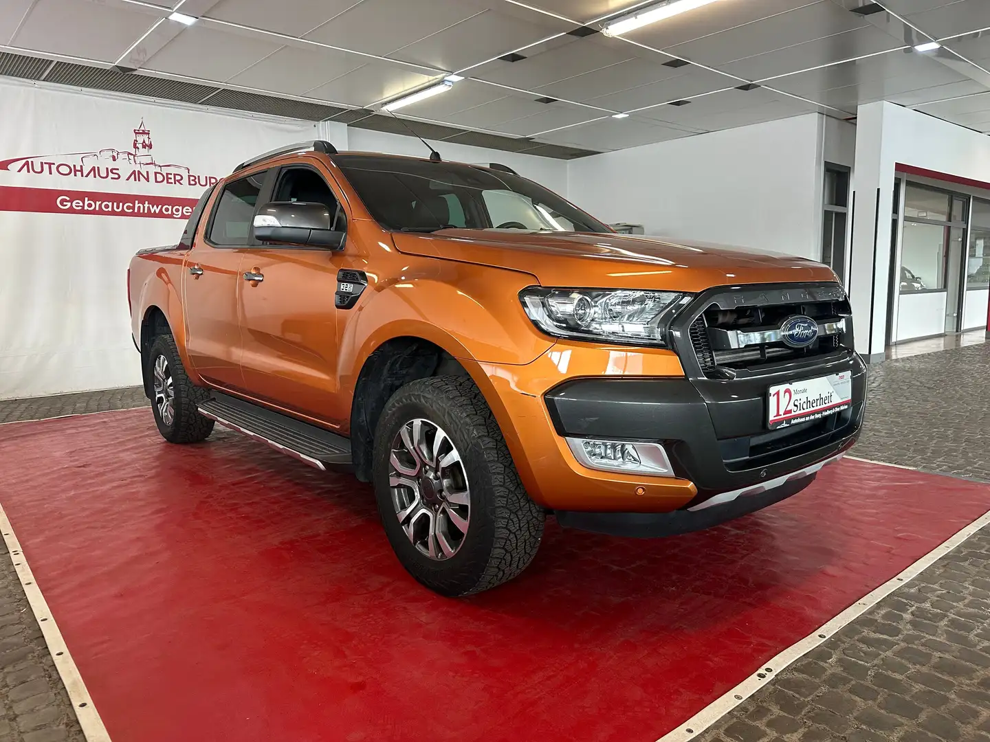 Ford Ranger Wildtrak Doppelkabine 4x4 Standheizung Orange - 1