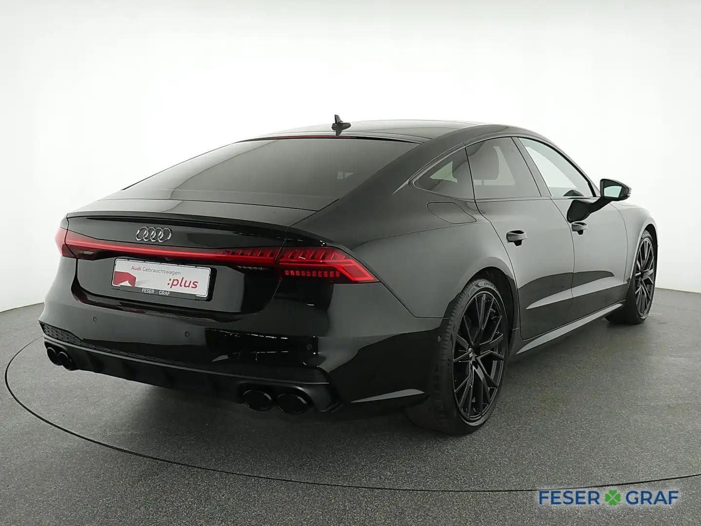 Audi S7 Sportback TDI Pano,Sitzbel,HDMatrix,HUD,B&O,Luft/a Чорний - 2