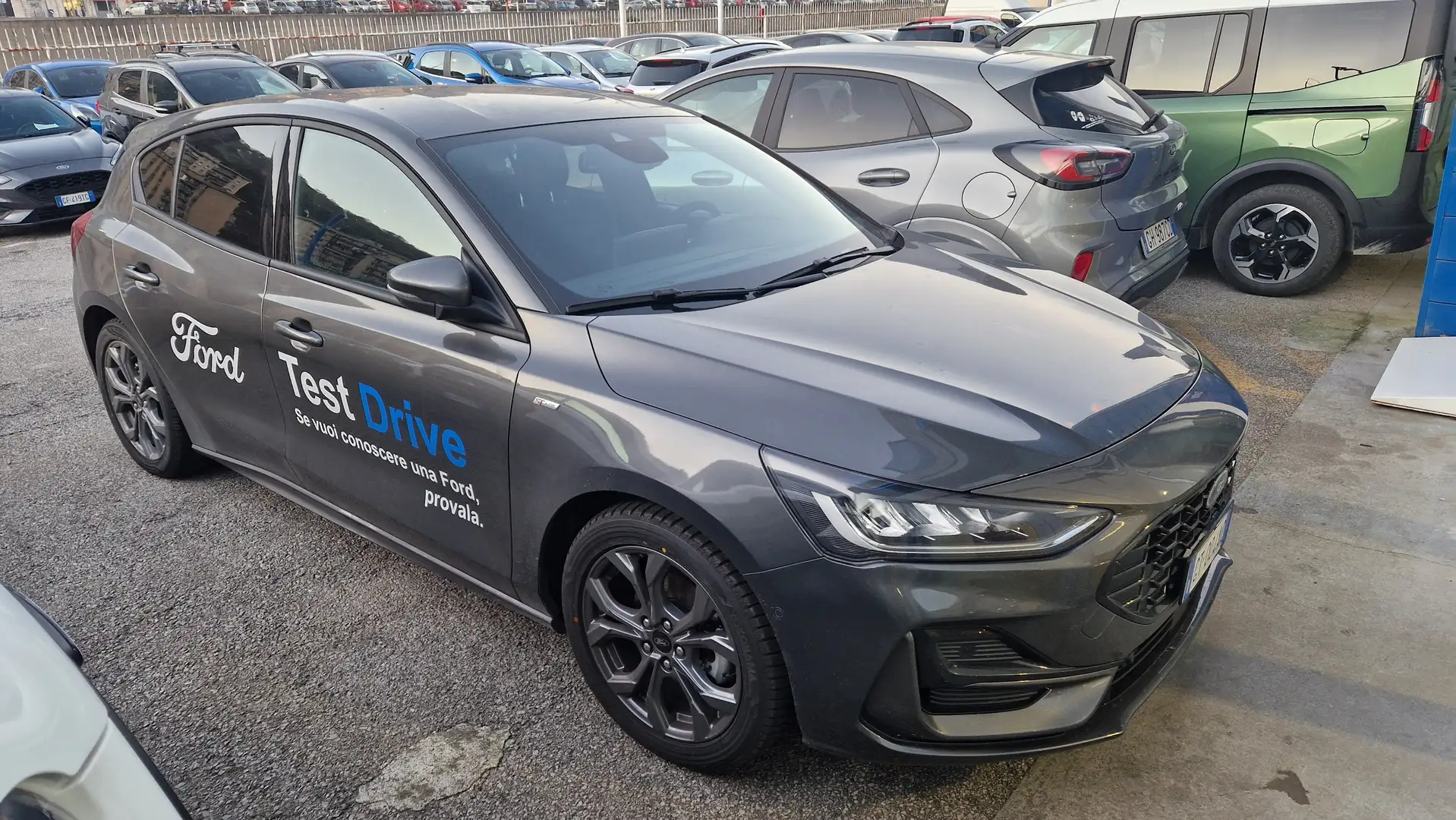 Ford Focus Focus 1.5 ecoblue ST-Line X 115cv auto Grigio - 1