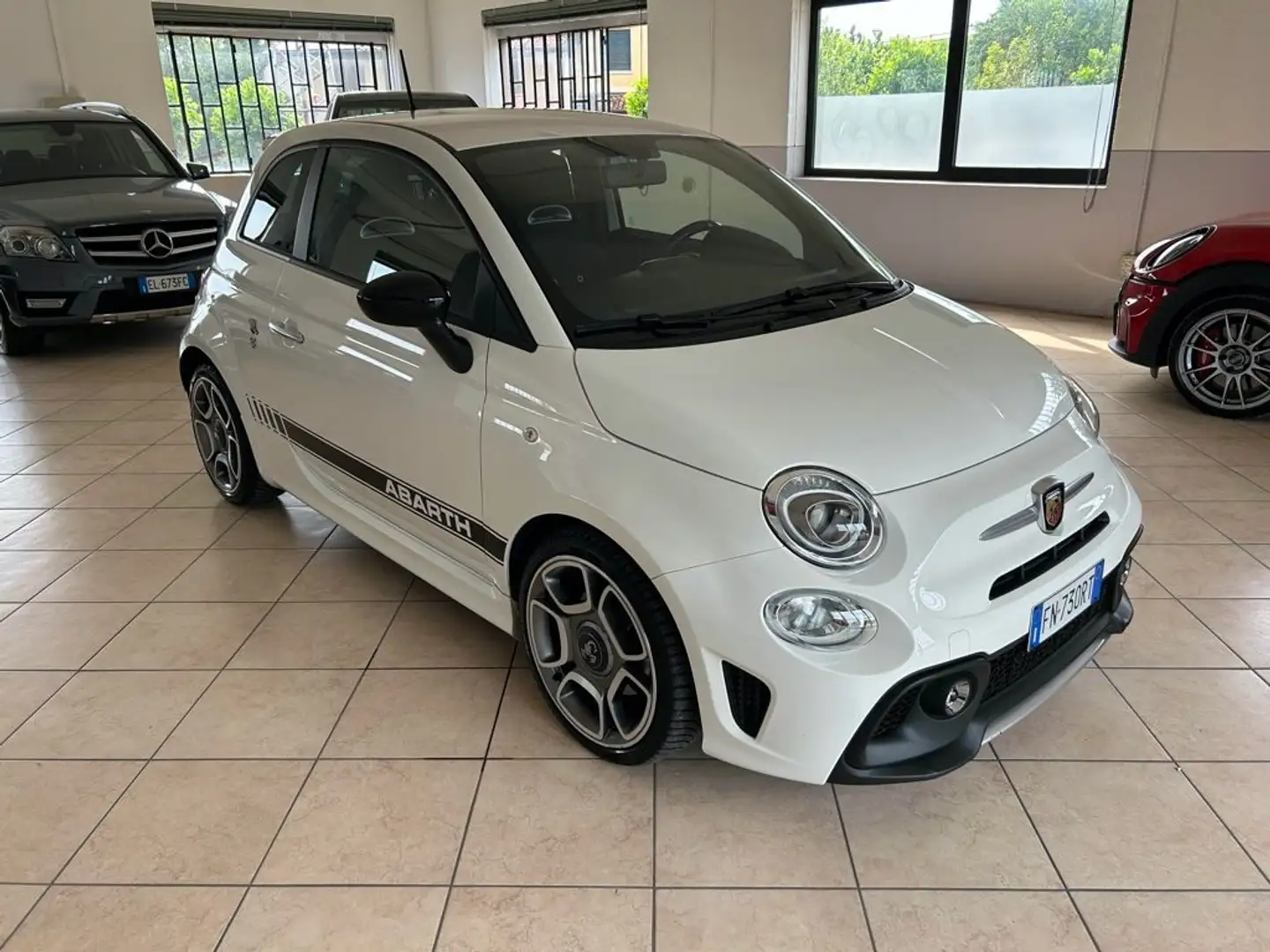 Abarth 595 1.4 Turbo T-Jet 145 CV Blanc - 1