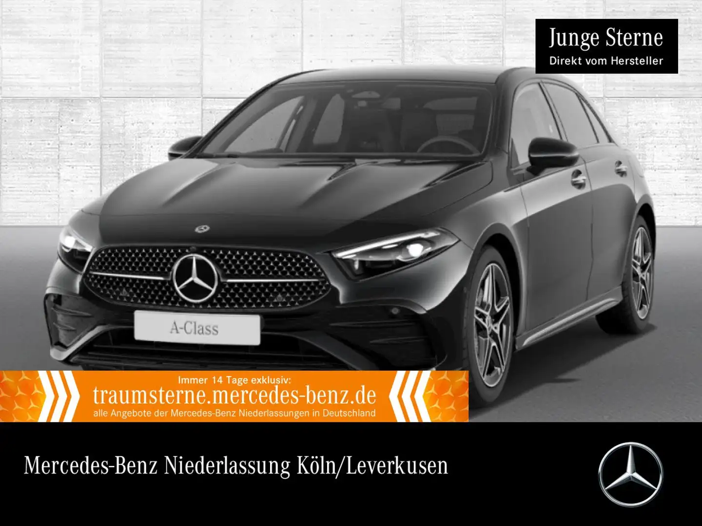 Mercedes-Benz A 250 4M AMG+NIGHT+PANO+360°+MULTIBEAM+HUD+TOTW Schwarz - 1