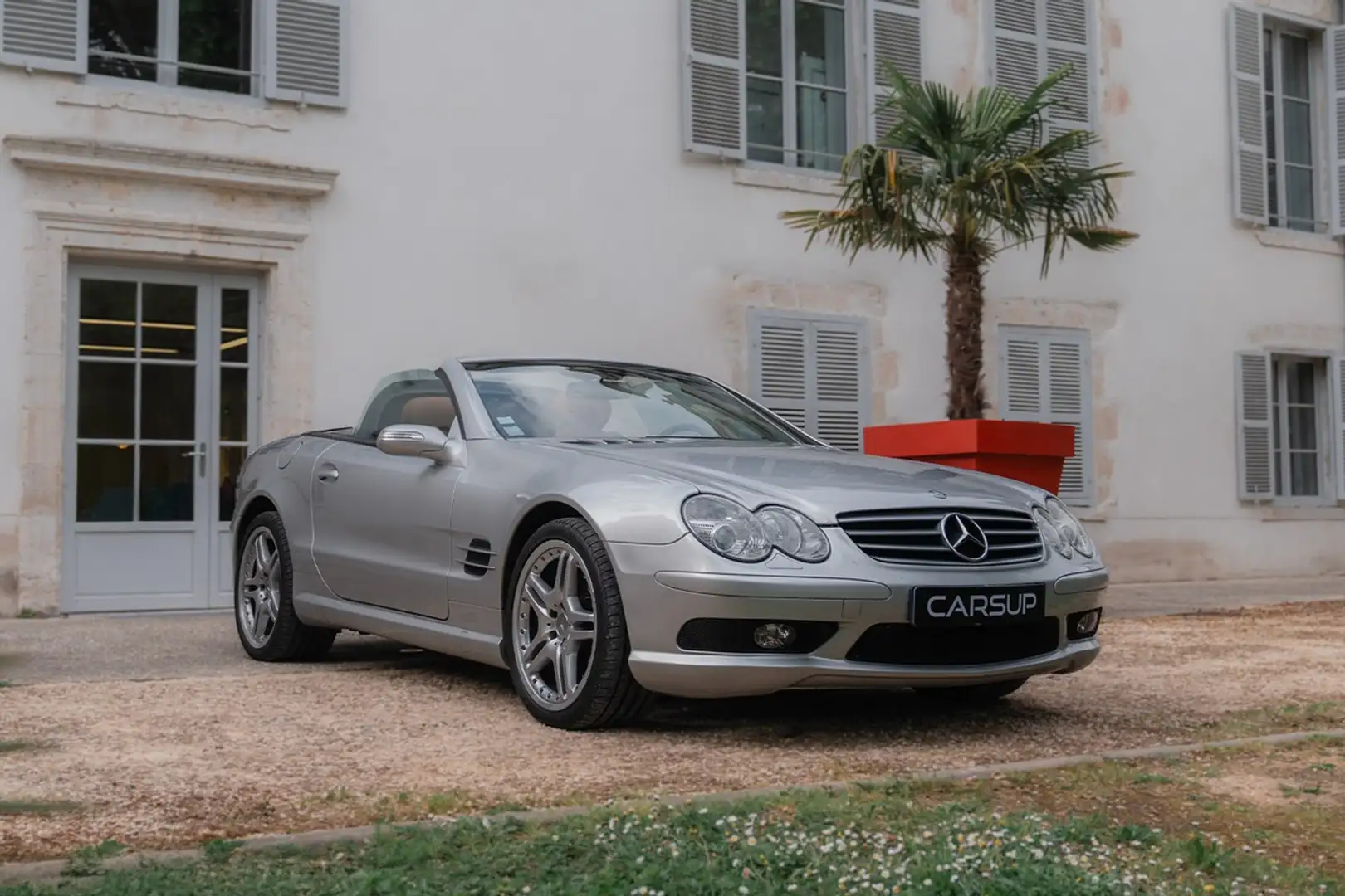Mercedes-Benz SL 500 500 AMG 5.0 i V8 306 cv - 79 900km Gri - 1
