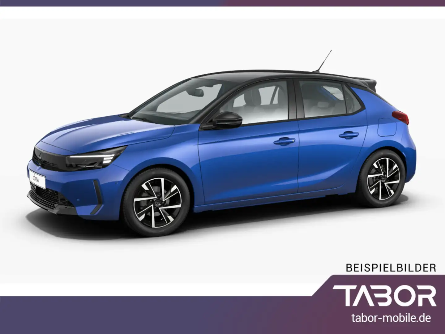 Opel Corsa 1.2 100 AT8 GS TechP Kam PDC 10"-DAB LM16 Blau - 2