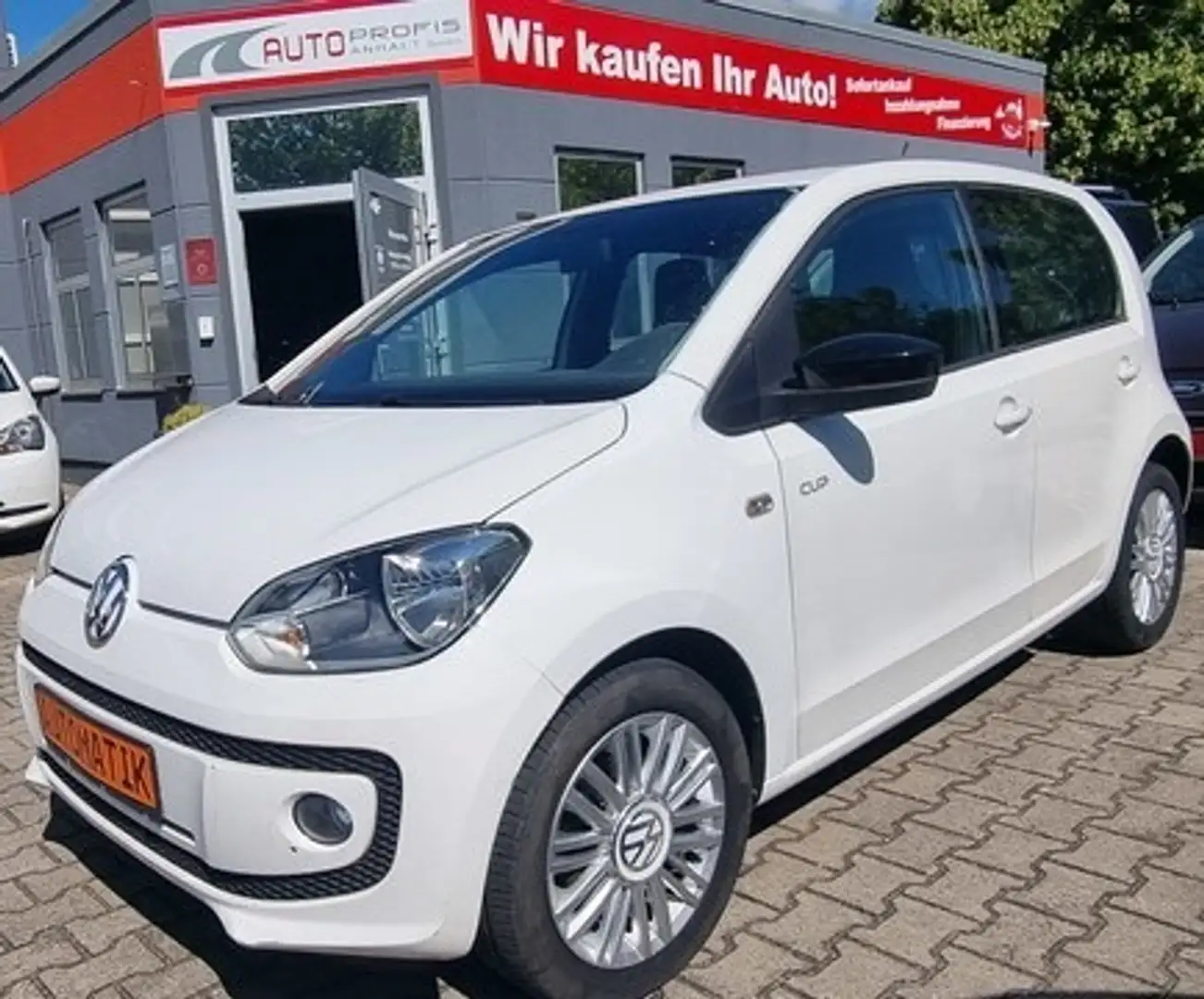 Volkswagen up! CUP 1.0 AUTOMATIK 5-türig nur 35tkm Weiß - 1