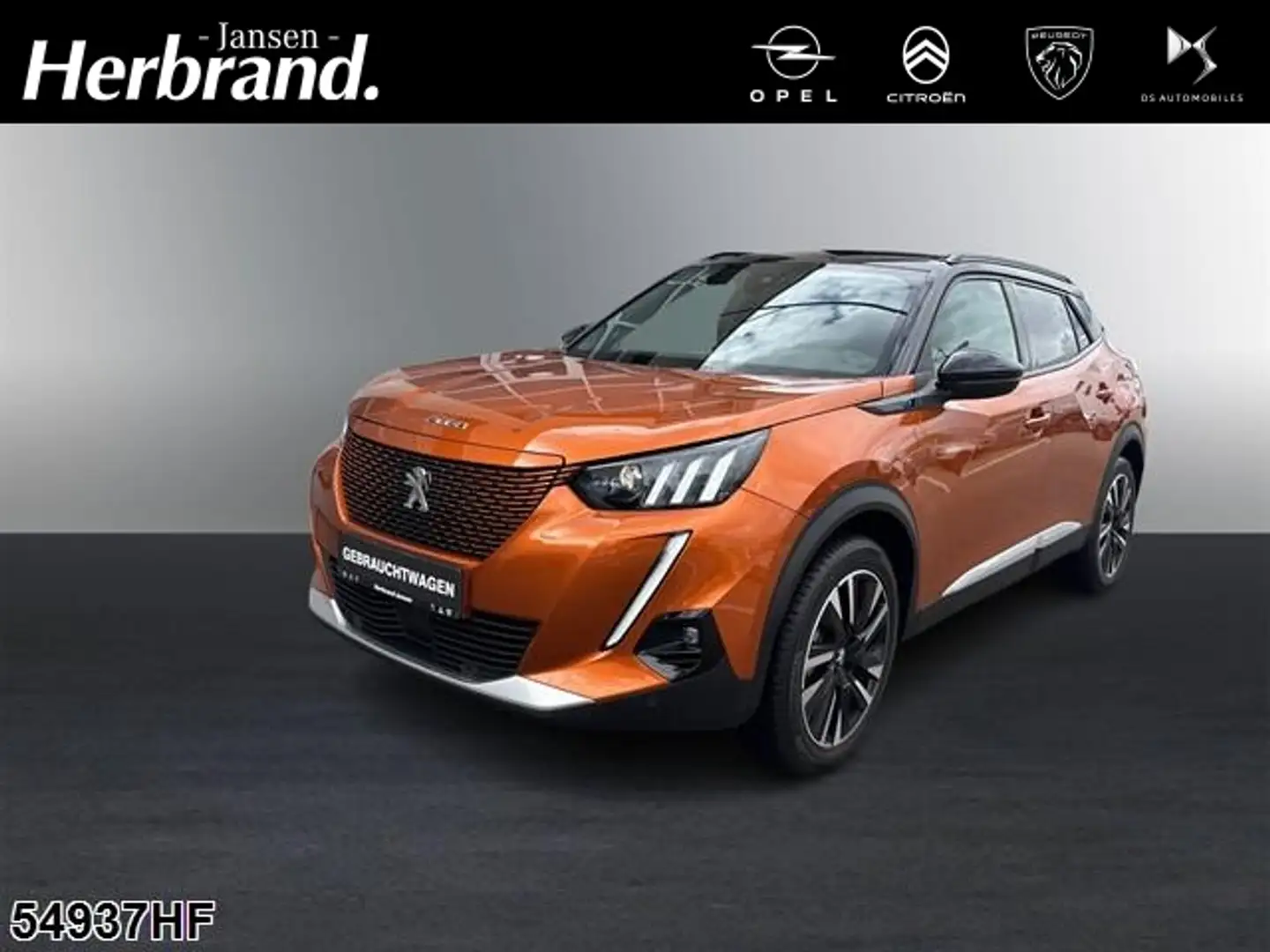 Peugeot 2008 GT Pack NAVI+SHZ+LED+KAMERA Orange - 1