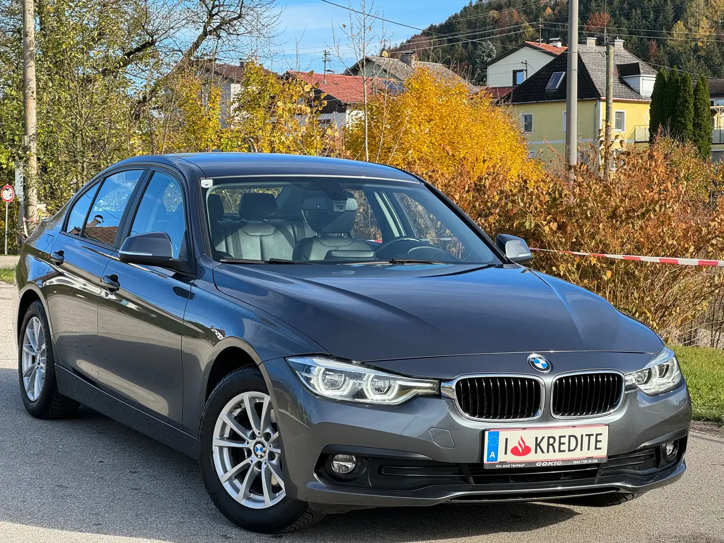 BMW 316 316d*Advantage*Kredit*Xenon*PDC*Navi*Leder*Pickerl Сірий - 2