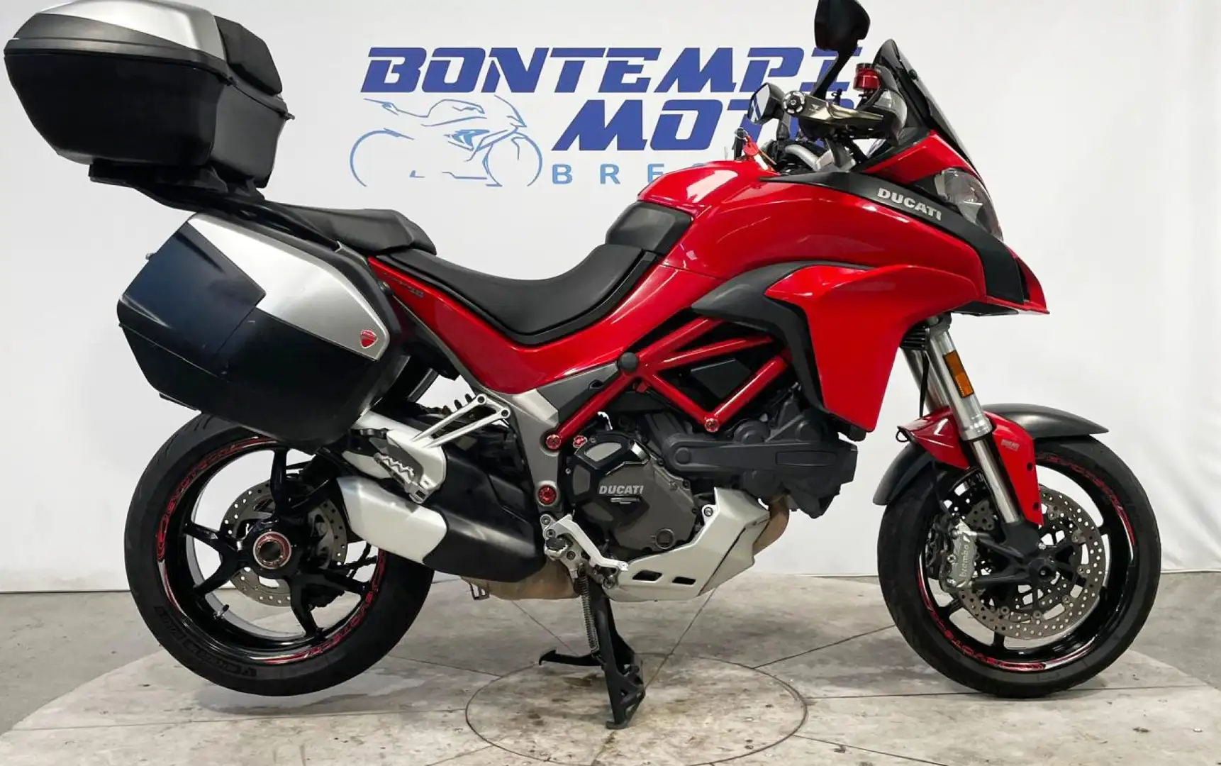 Ducati Multistrada 1200 2015 - VALIGIE DUCATI - MOTORE RIFATTO A 80.000 Rosso - 1