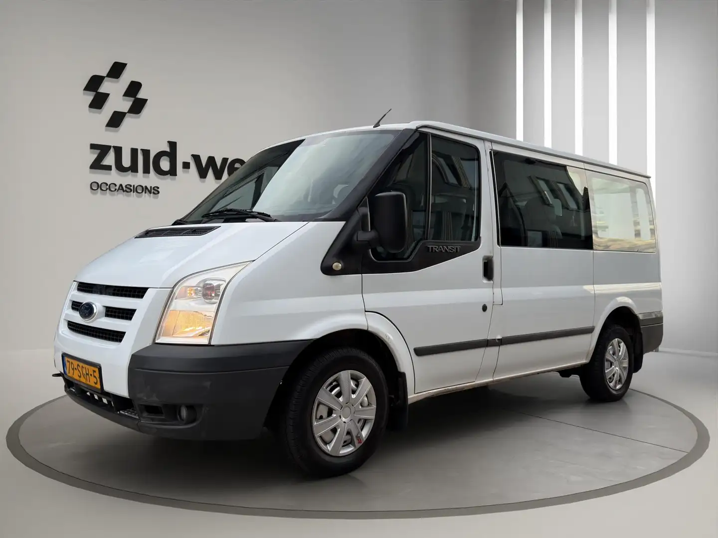 Ford Transit Kombi 300S 2.2 TDCI 9 persoons Airco Betto €5950 Wit - 2