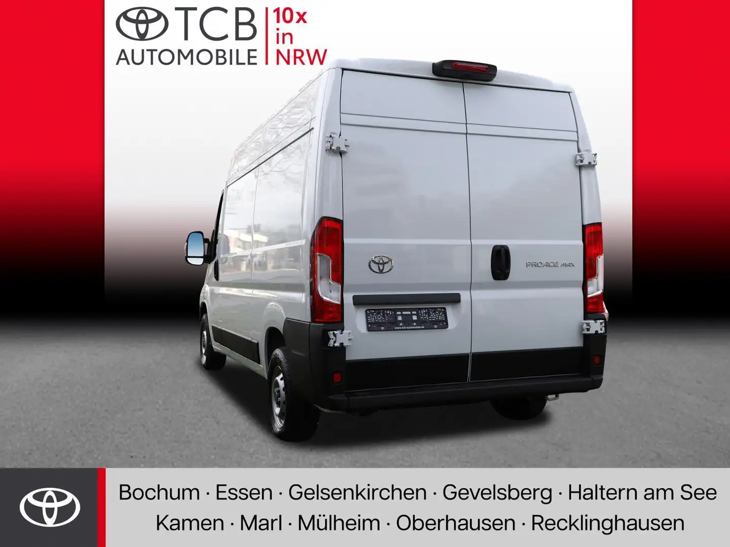 Toyota Proace Max L2 H2 Kasten NAVI SHZ PDC KLIMA BT ZV Weiß - 2